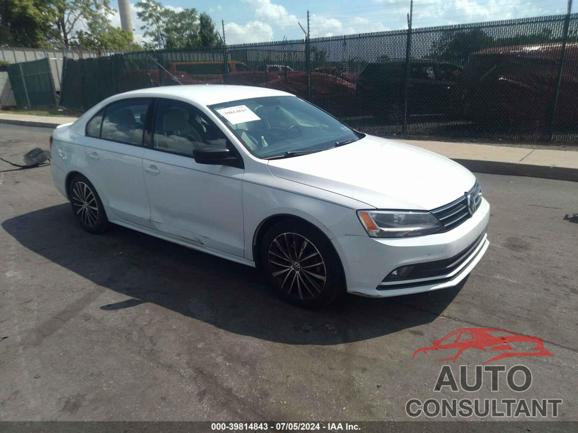 VOLKSWAGEN JETTA 2016 - 3VWD17AJ2GM416084