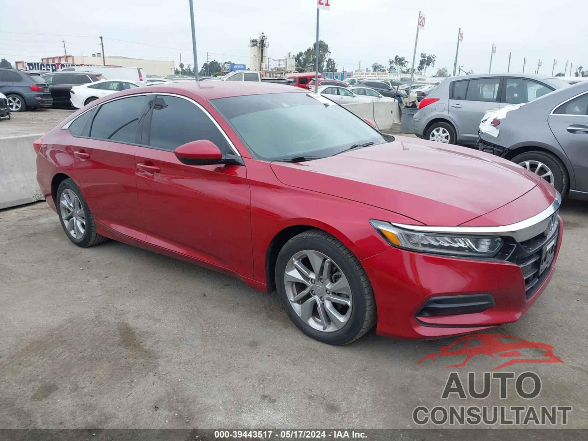 HONDA ACCORD 2018 - 1HGCV1F19JA015758
