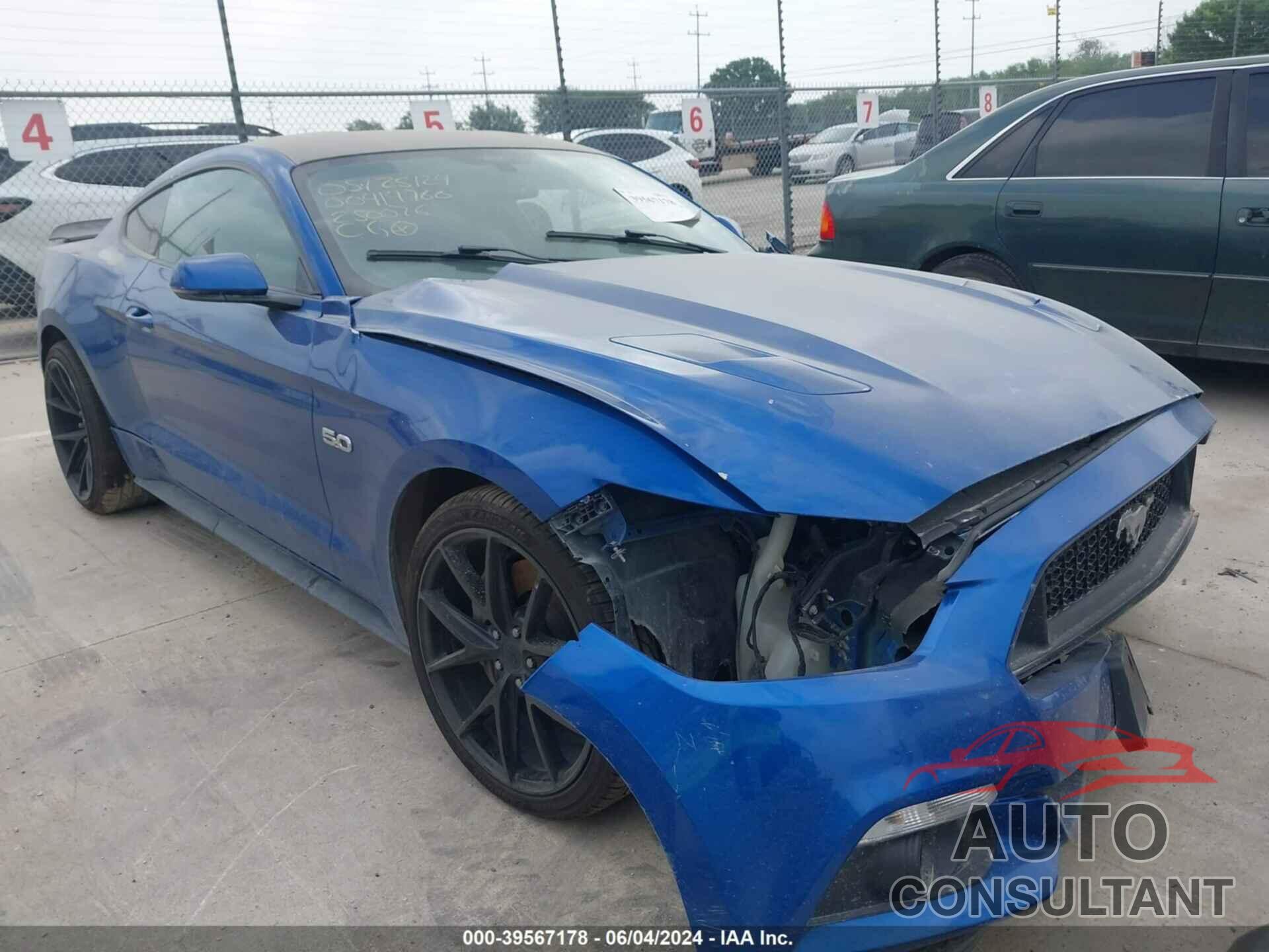 FORD MUSTANG 2017 - 1FA6P8CF8H5250076