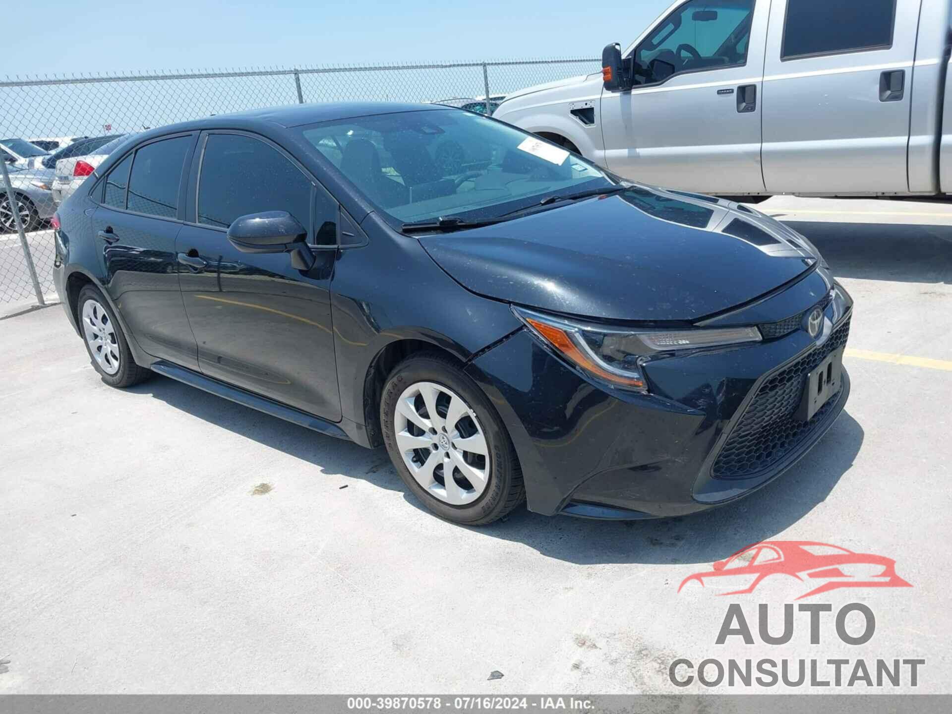TOYOTA COROLLA 2020 - 5YFEPRAE5LP099540