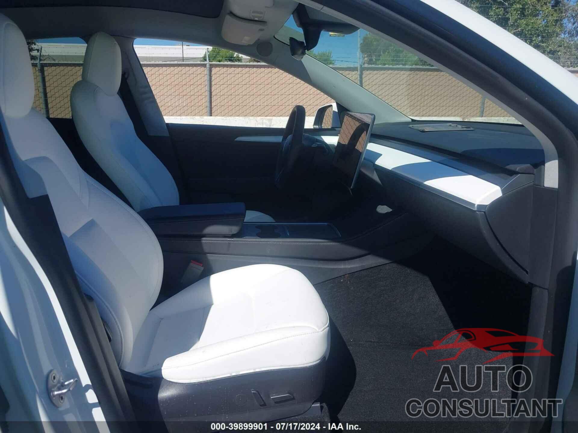 TESLA MODEL Y 2022 - 7SAYGDEE0NF515487