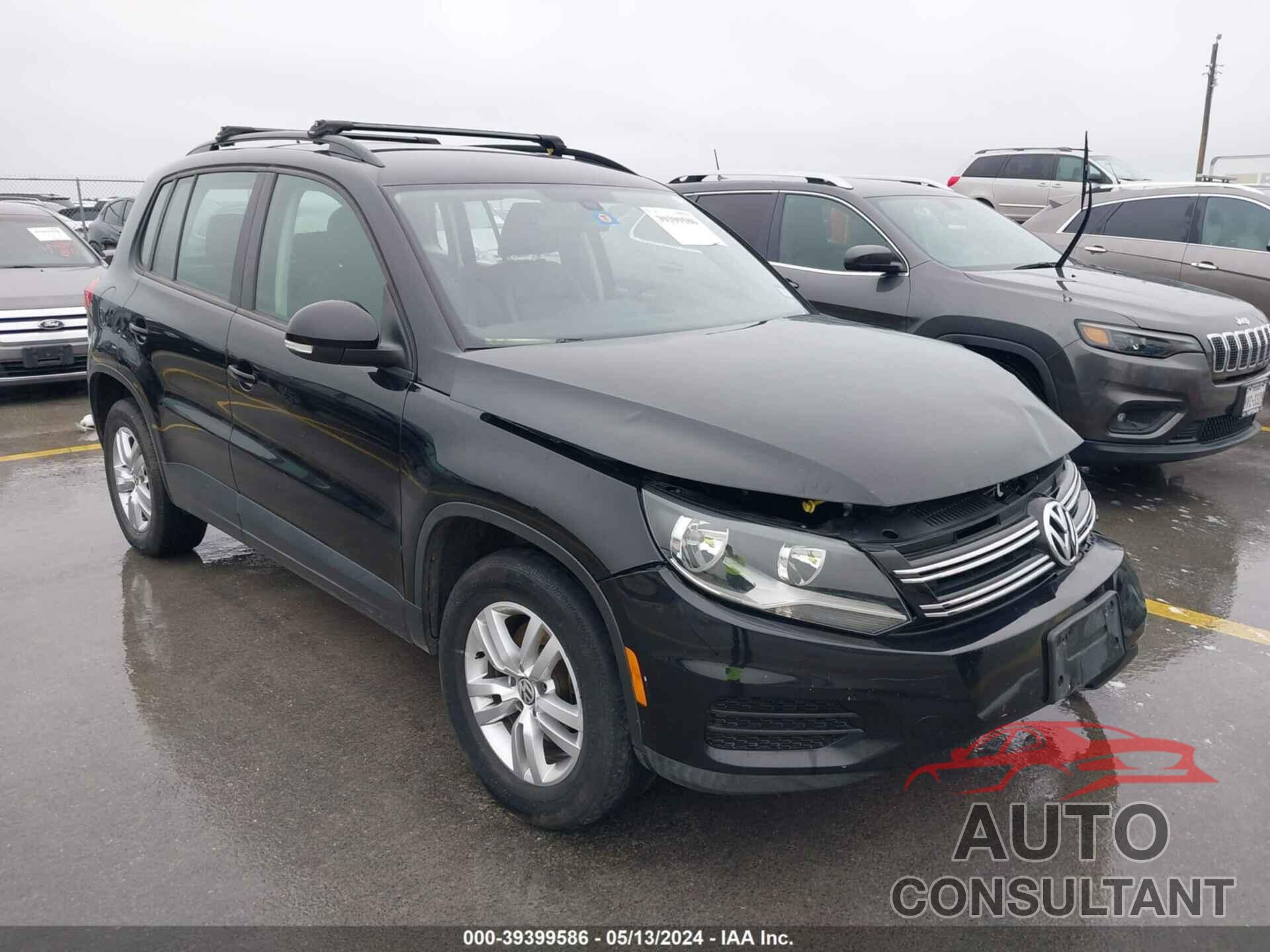 VOLKSWAGEN TIGUAN 2016 - WVGBV7AX6GW567685