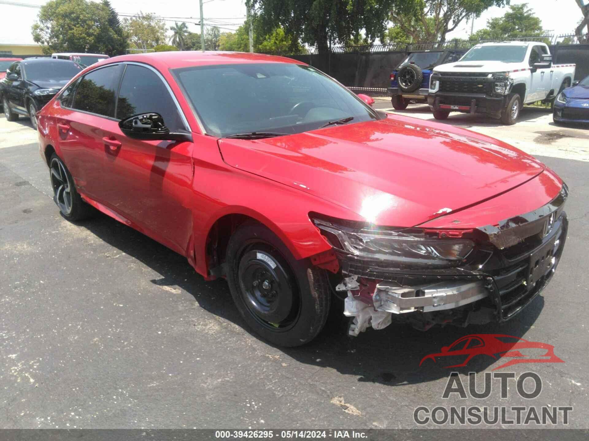 HONDA ACCORD 2018 - 1HGCV1F37JA116511