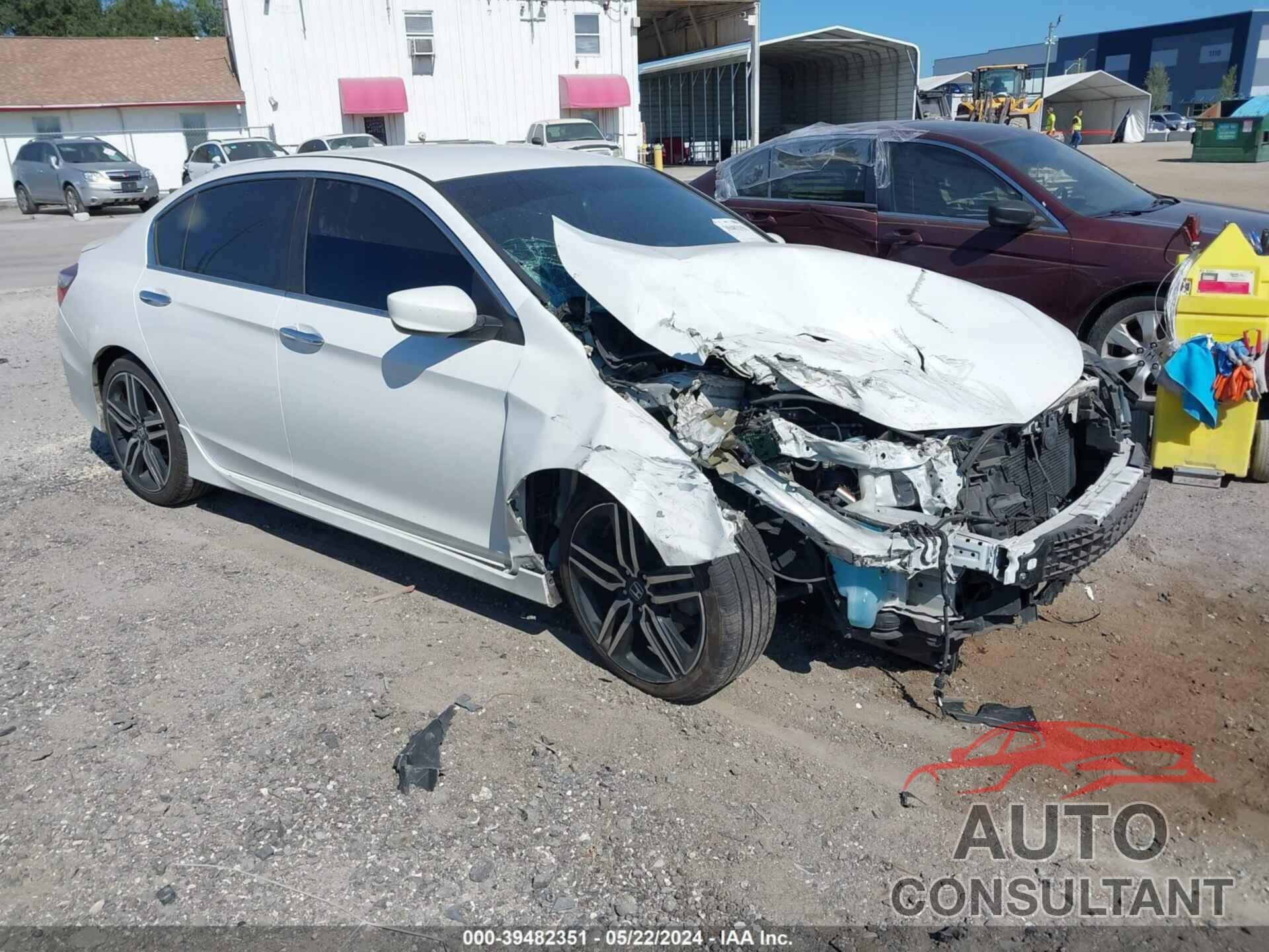 HONDA ACCORD 2017 - 1HGCR2F56HA265188