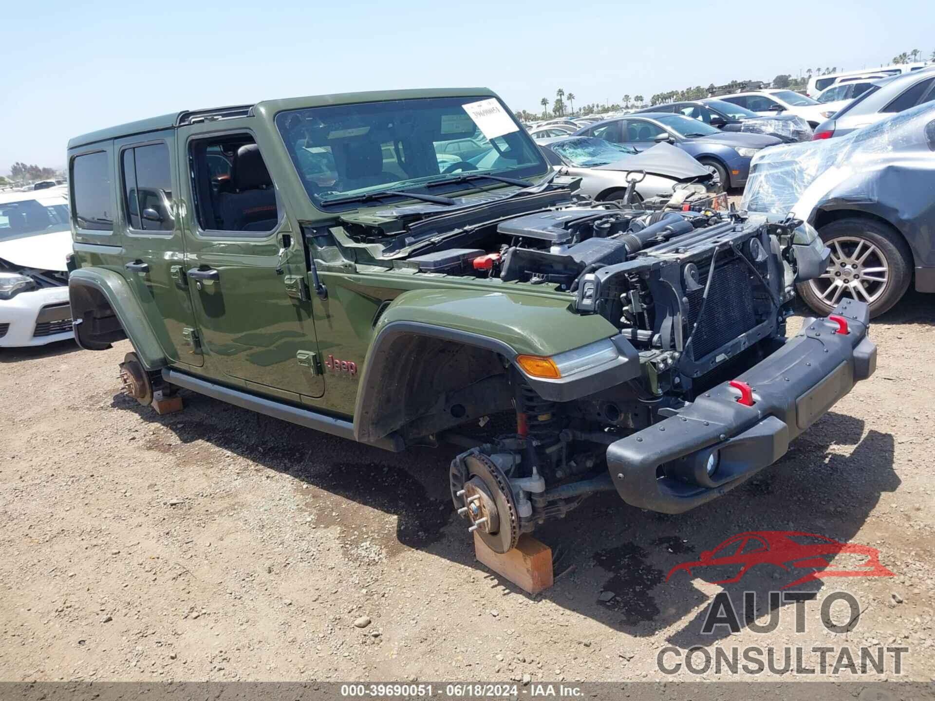 JEEP WRANGLER 2020 - 1C4HJXFG6LW316646