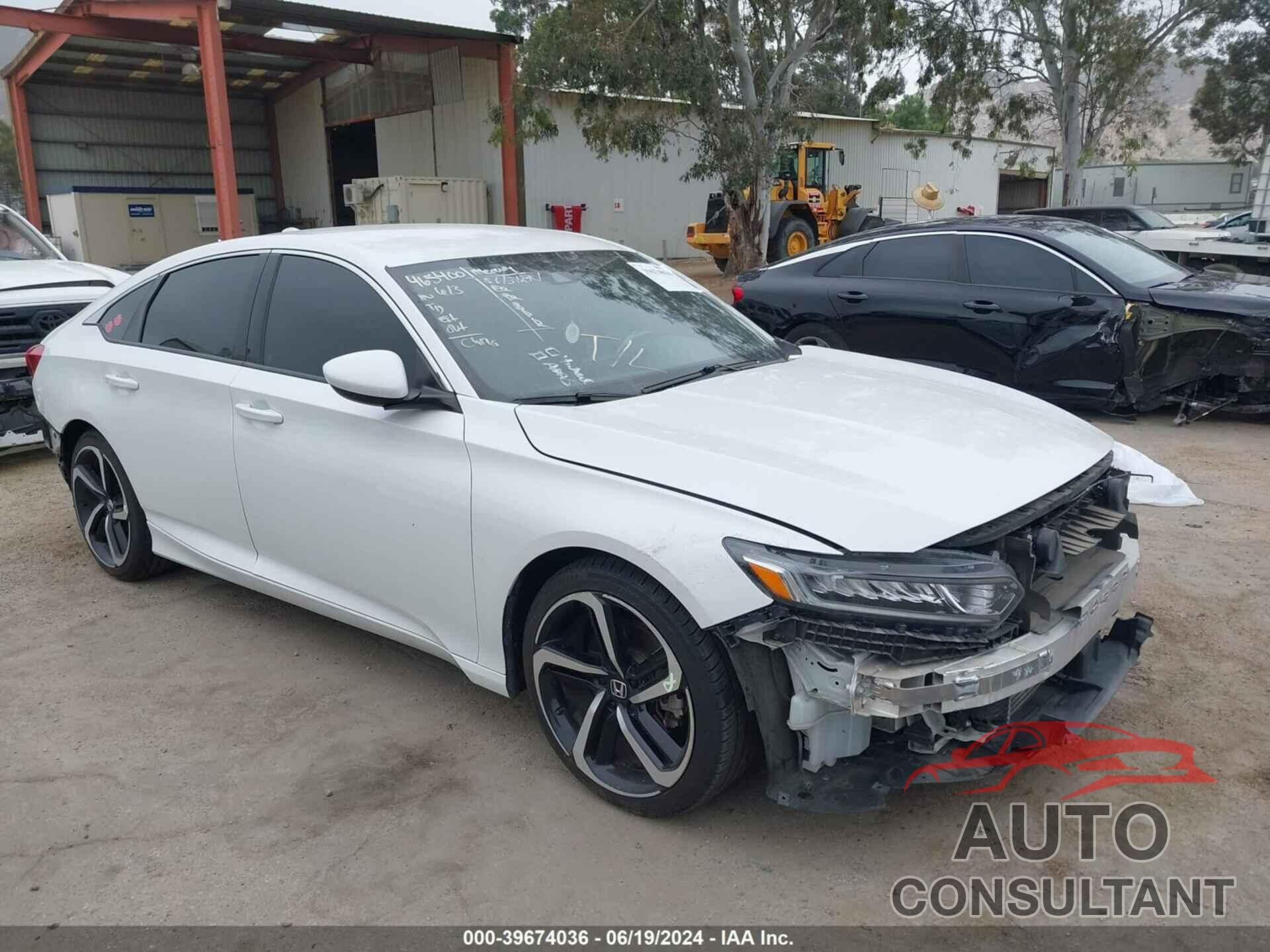 HONDA ACCORD 2020 - 1HGCV1F34LA066105