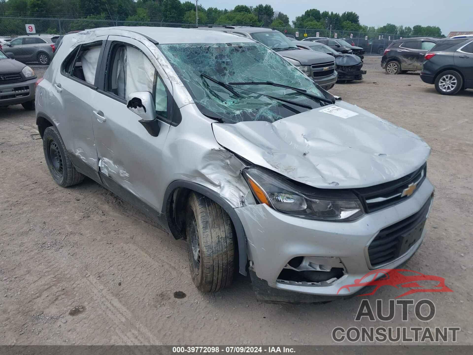 CHEVROLET TRAX 2017 - 3GNCJKSB0HL274972