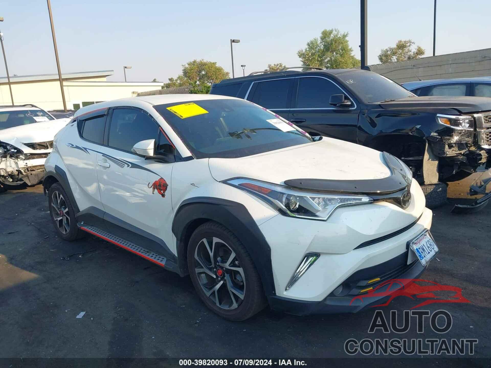 TOYOTA C-HR 2018 - JTNKHMBXXJ1003093