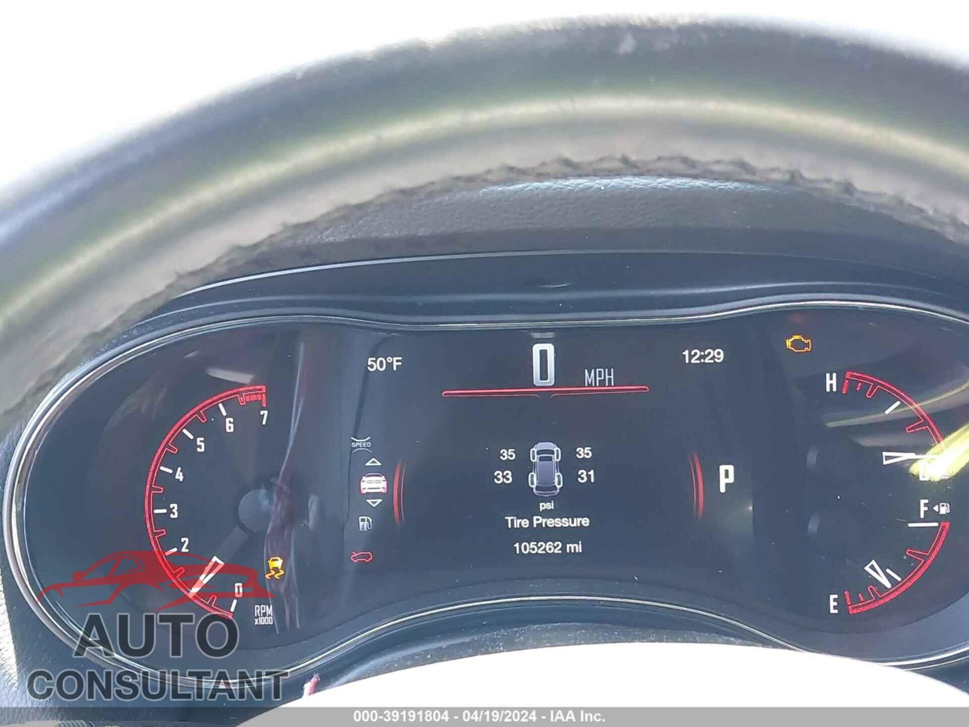 DODGE DURANGO 2020 - 1C4RDJDG4LC297043