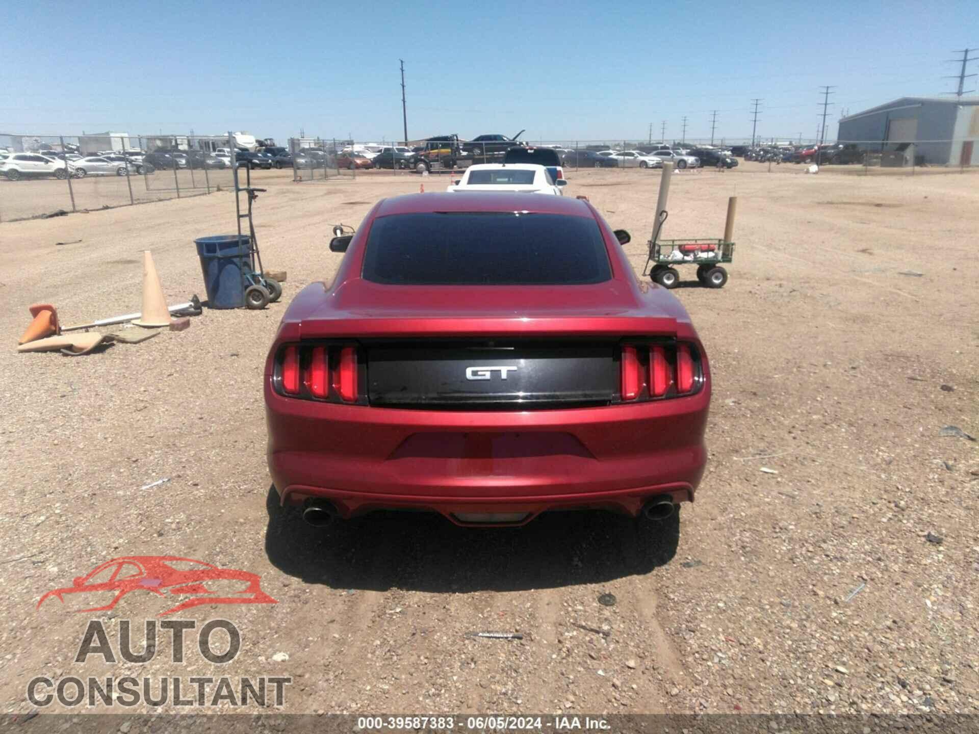 FORD MUSTANG 2017 - 1FA6P8CFXH5249480
