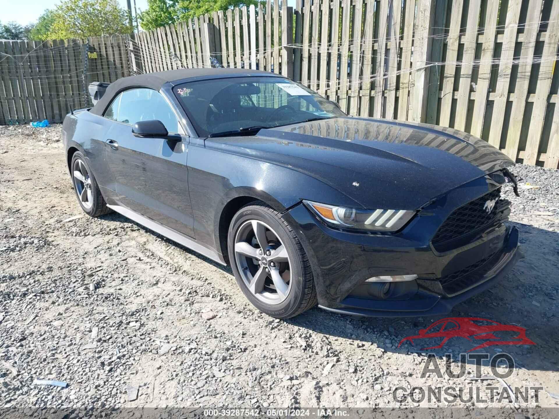 FORD MUSTANG 2017 - 1FATP8UHXH5301631