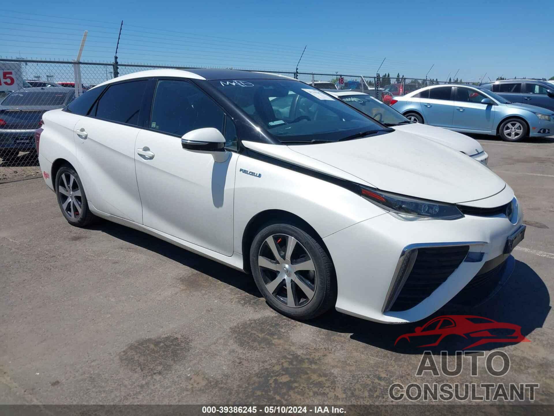 TOYOTA MIRAI 2017 - JTDBVRBD9HA001524
