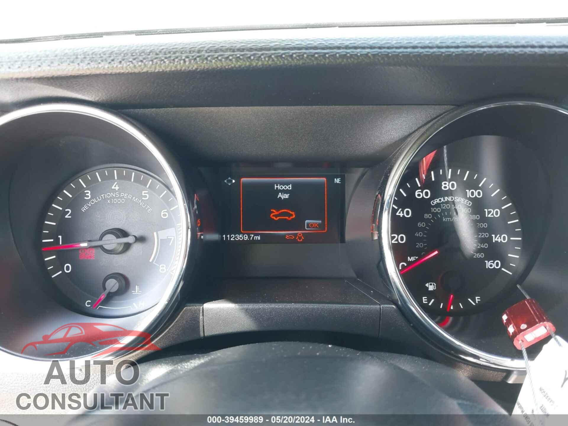 FORD MUSTANG 2016 - 1FA6P8CFXG5224562