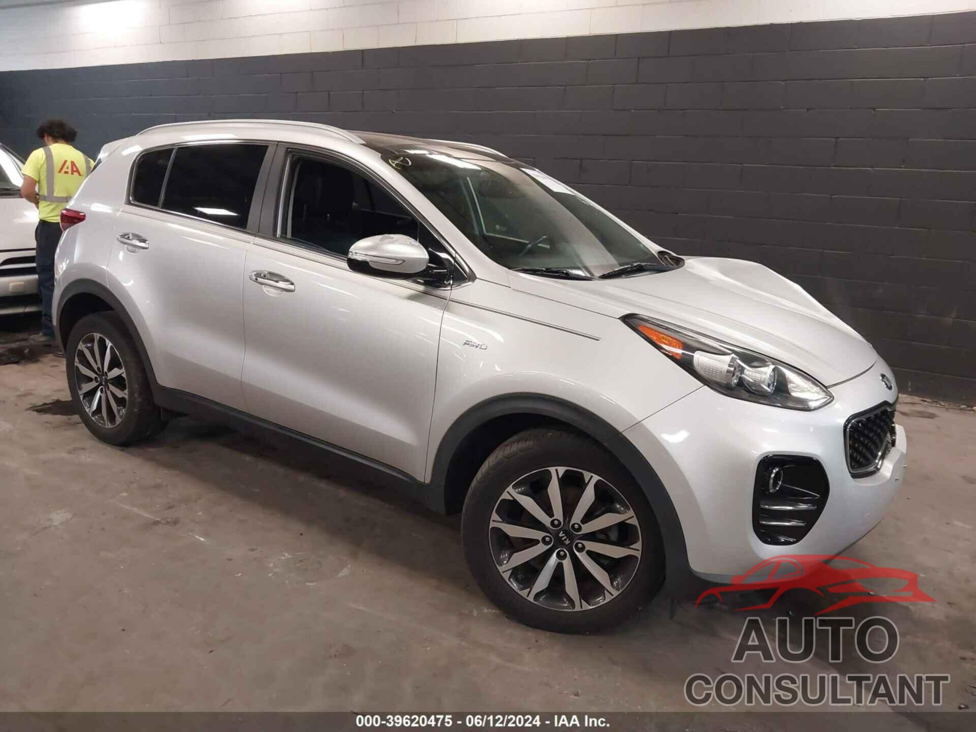 KIA SPORTAGE 2017 - KNDPNCAC2H7241393