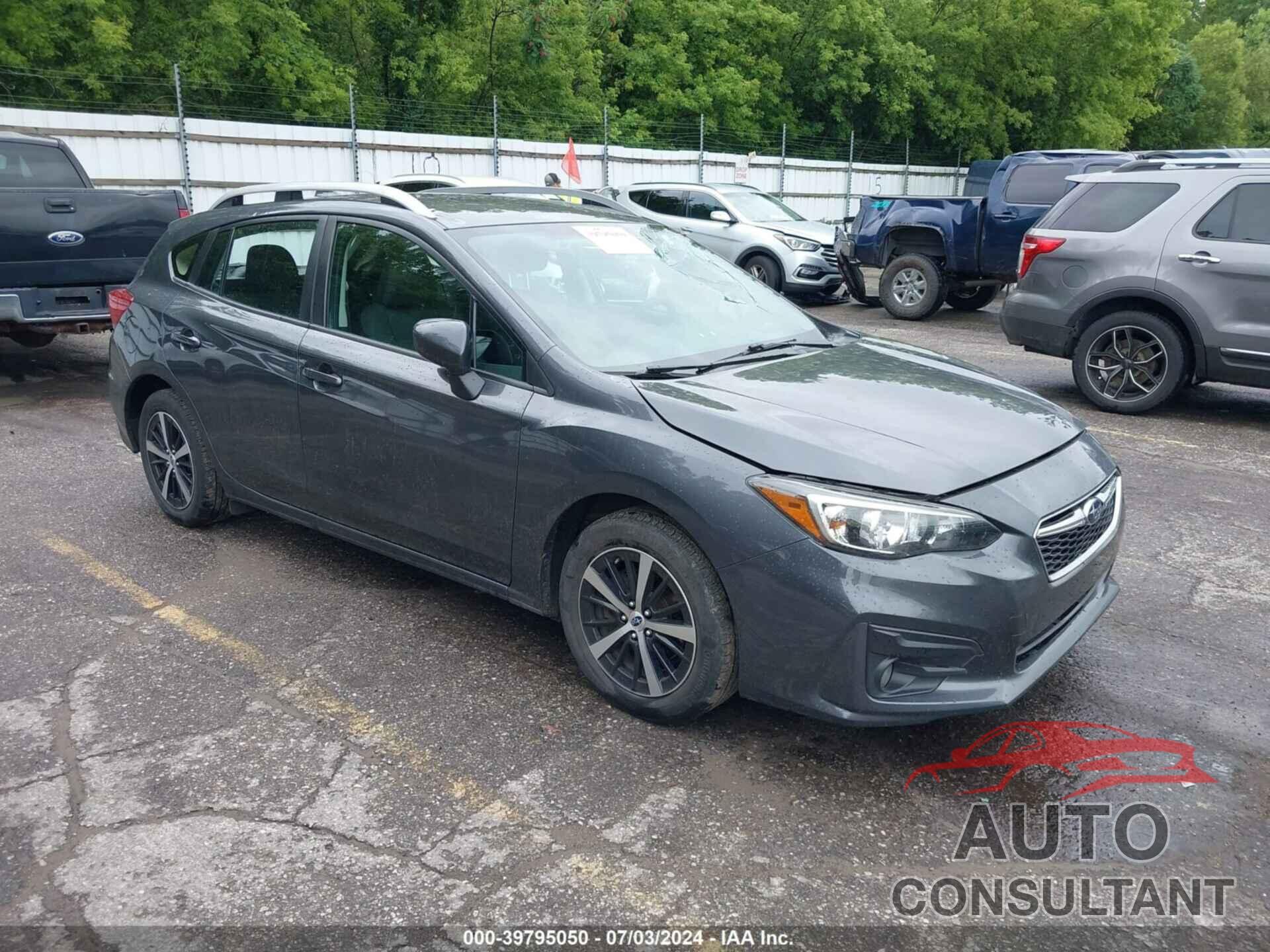 SUBARU IMPREZA 2019 - 4S3GTAD61K3732214