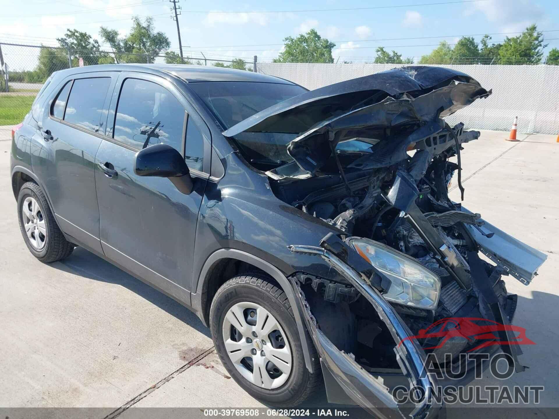 CHEVROLET TRAX 2016 - KL7CJKSB5GB576960