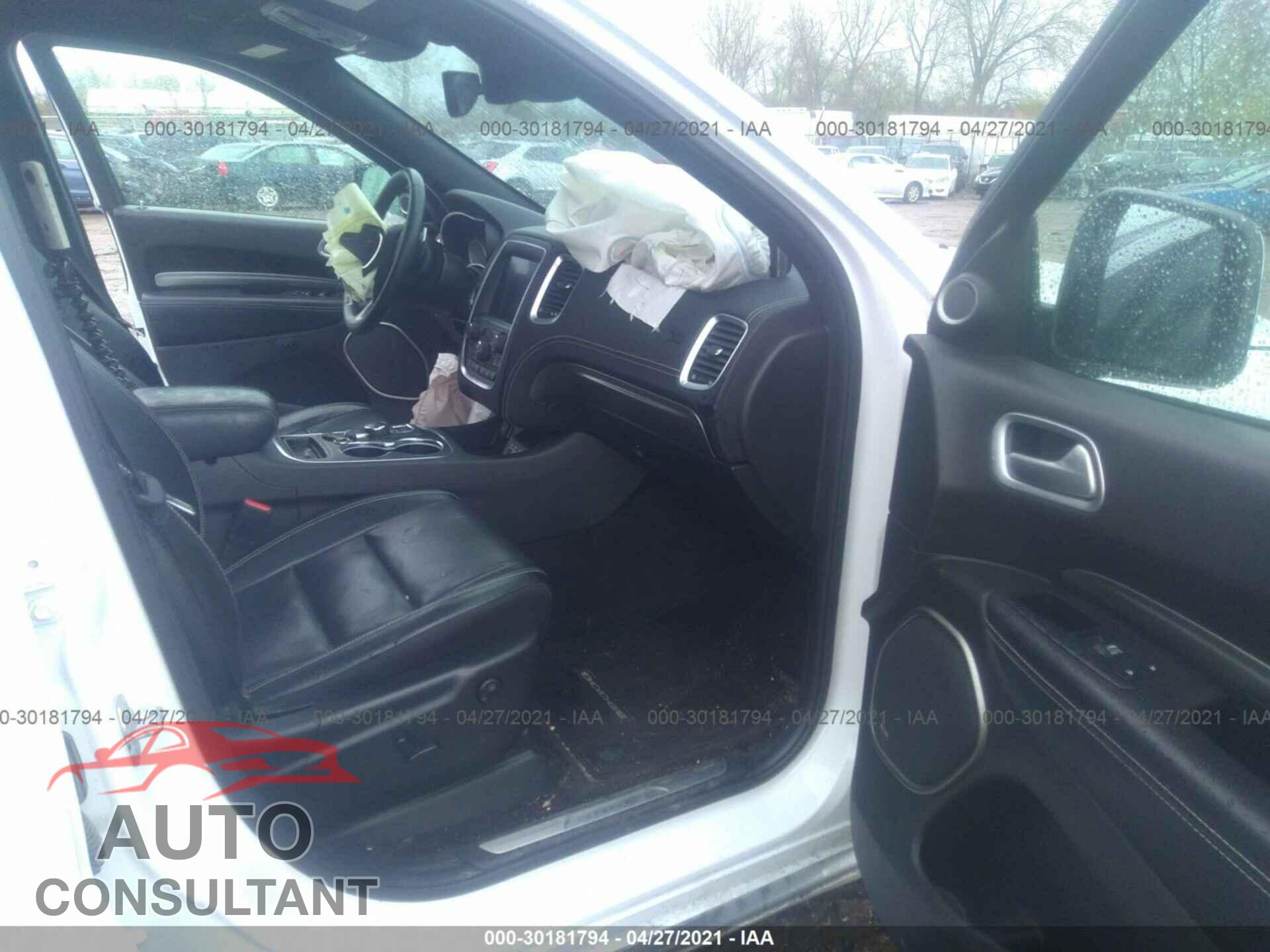 DODGE DURANGO 2017 - 1C4RDJEG1HC931110