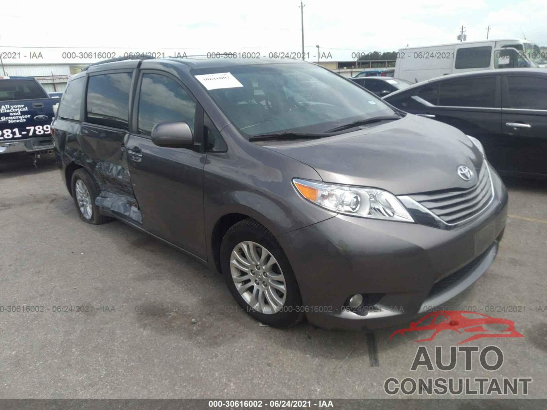 TOYOTA SIENNA 2017 - 5TDYZ3DC9HS890277