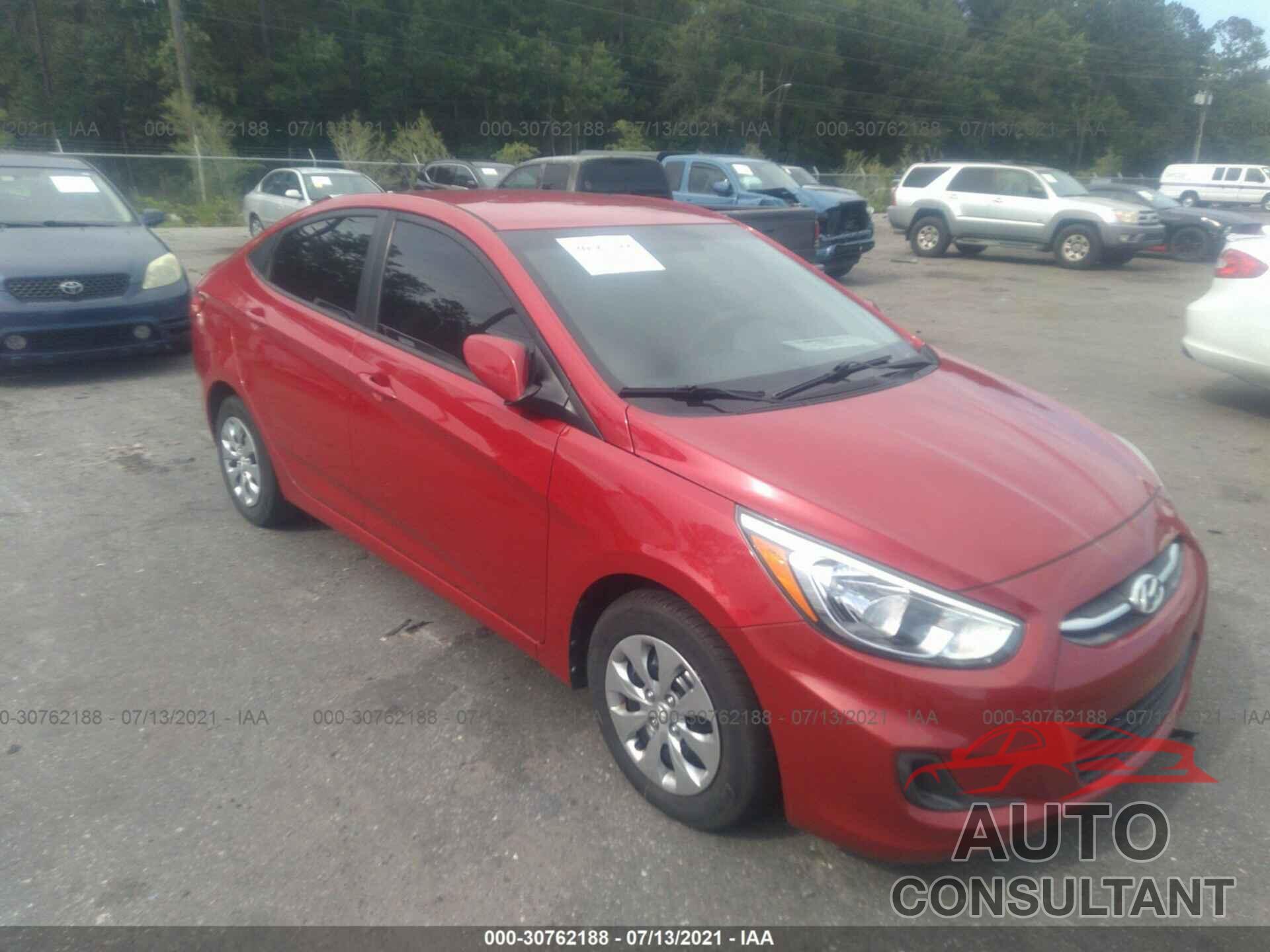 HYUNDAI ACCENT 2017 - KMHCT4AE9HU293418