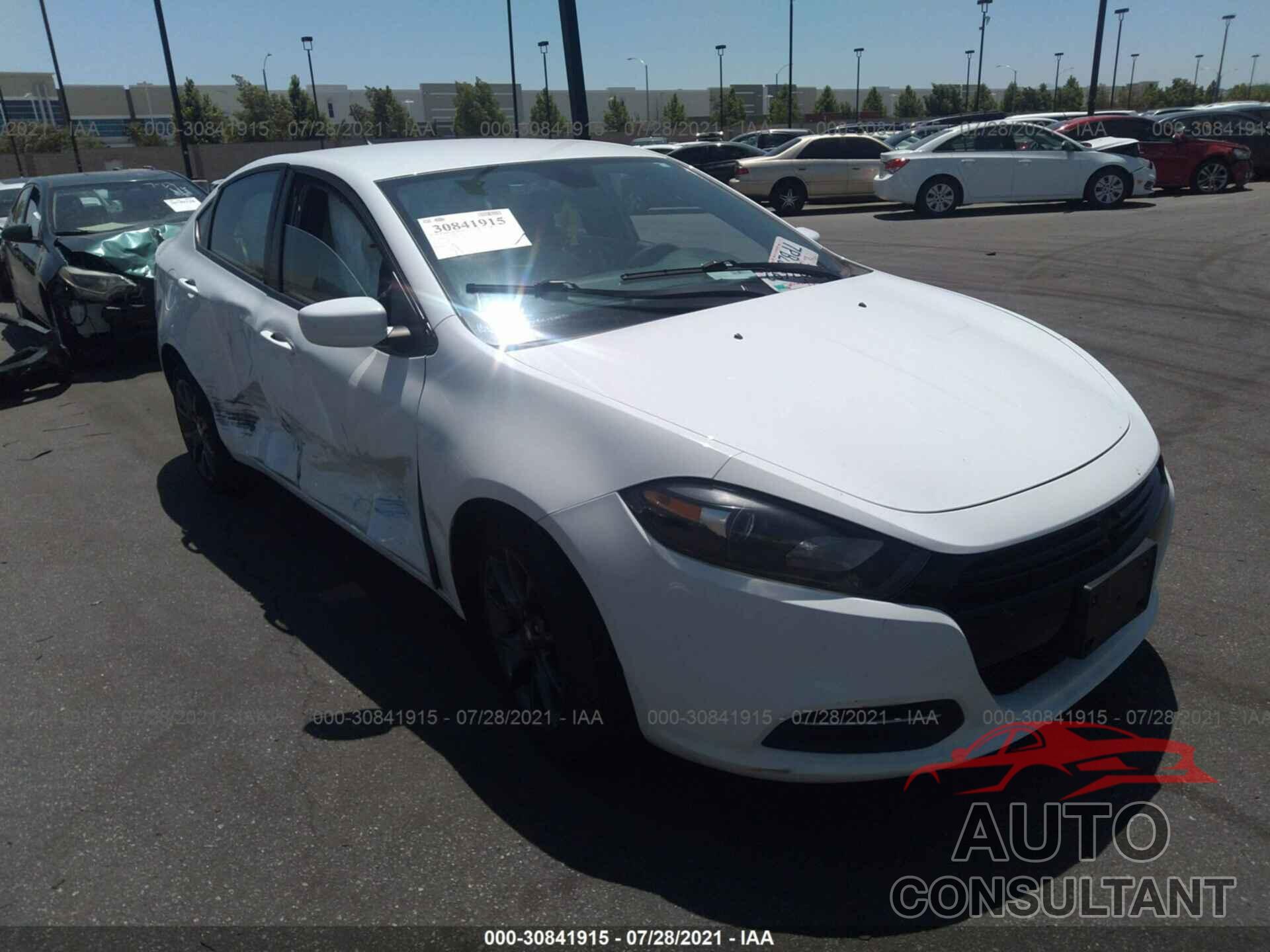 DODGE DART 2016 - 1C3CDFAA3GD607982