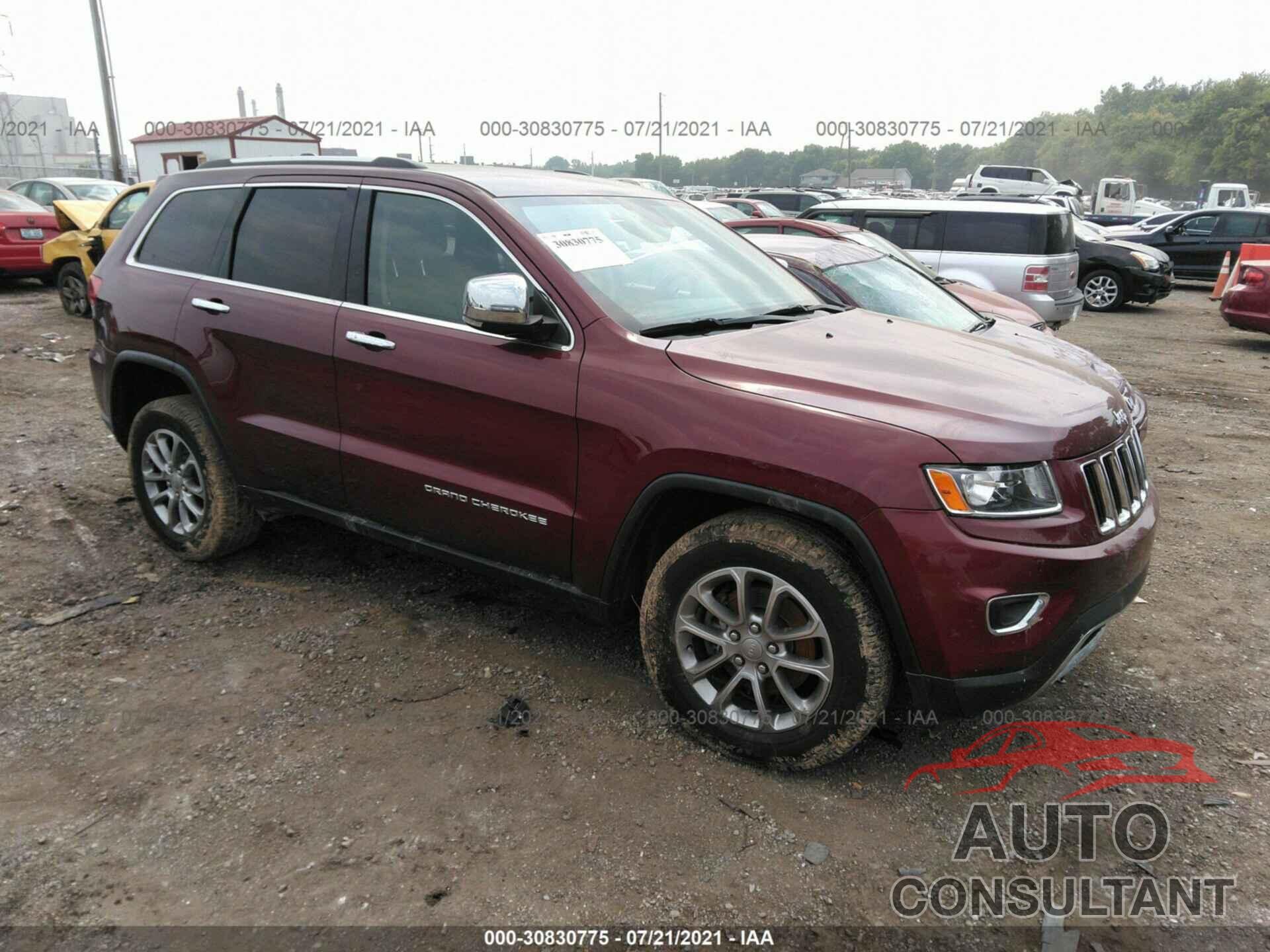 JEEP GRAND CHEROKEE 2016 - 1C4RJFBG3GC357683