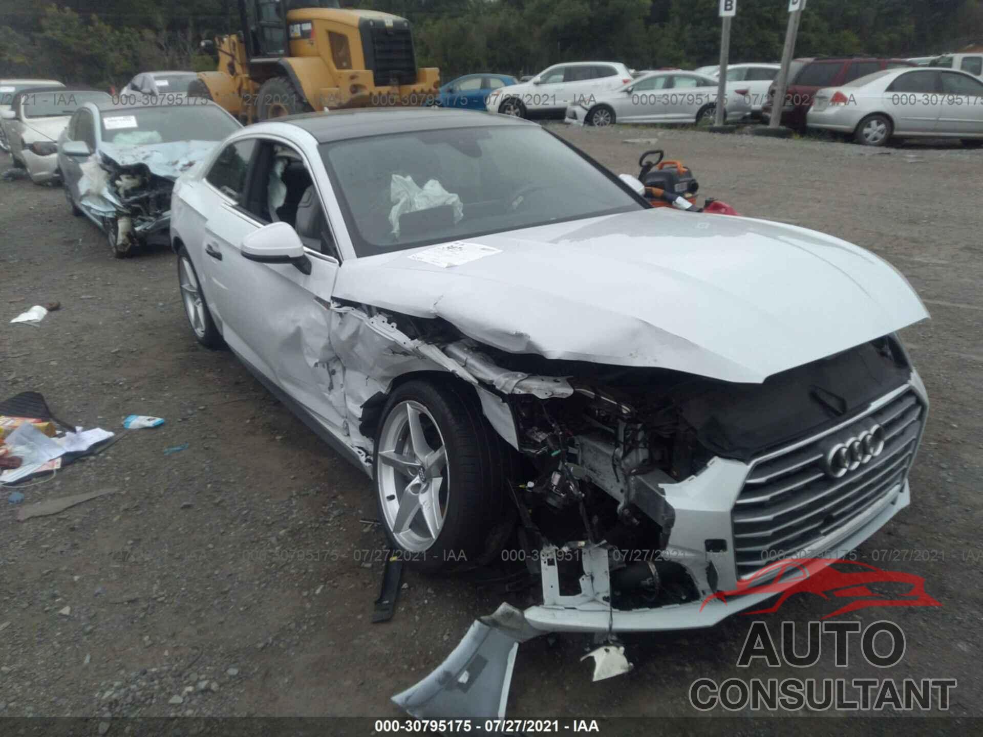 AUDI A5 COUPE 2018 - WAUSNAF54JA004533