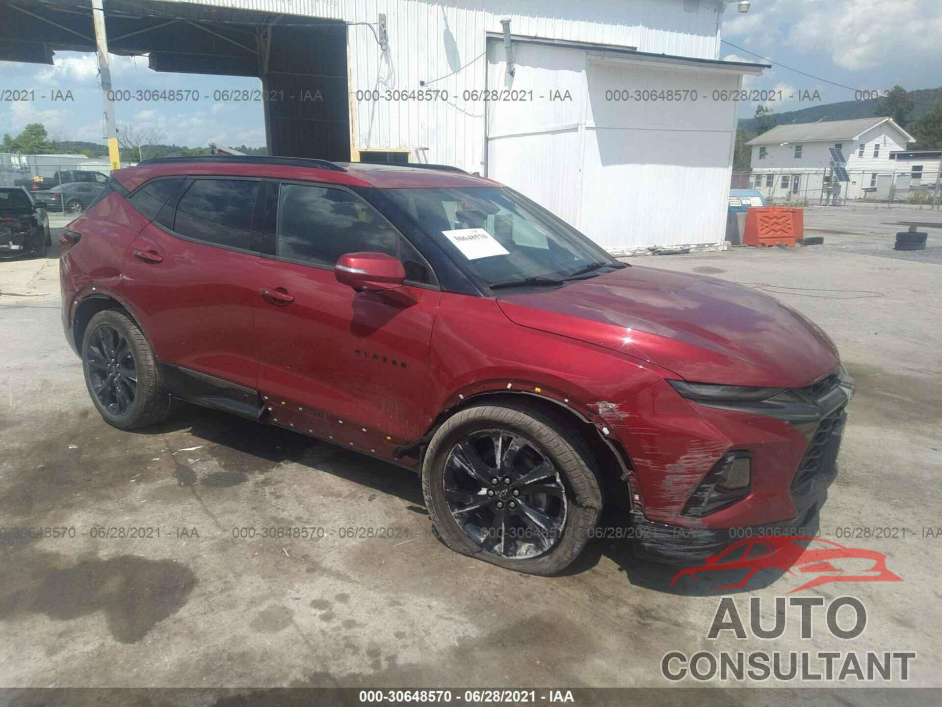 CHEVROLET BLAZER 2019 - 3GNKBJRS0KS576252