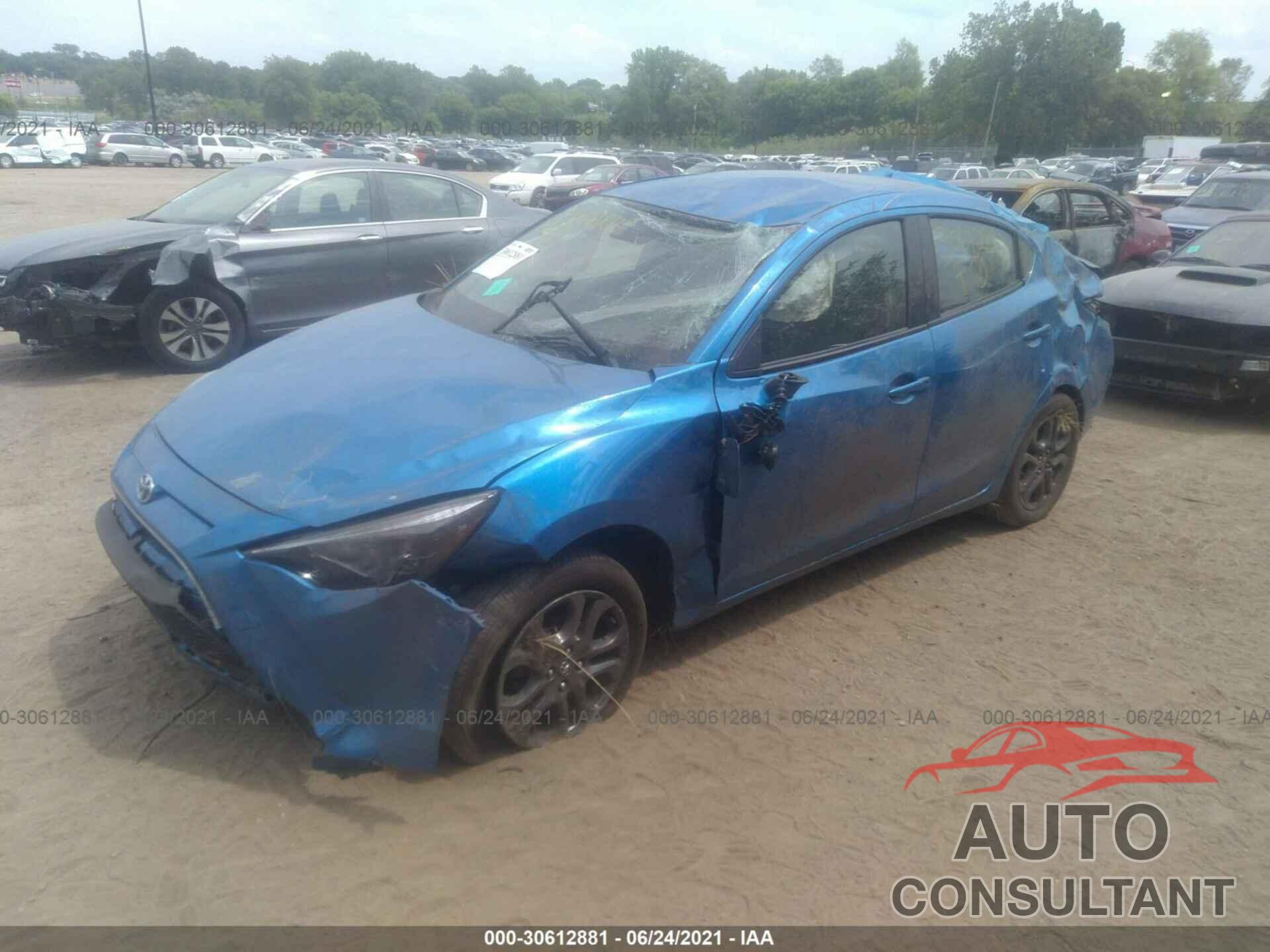 TOYOTA YARIS SEDAN 2019 - 3MYDLBYV3KY509823