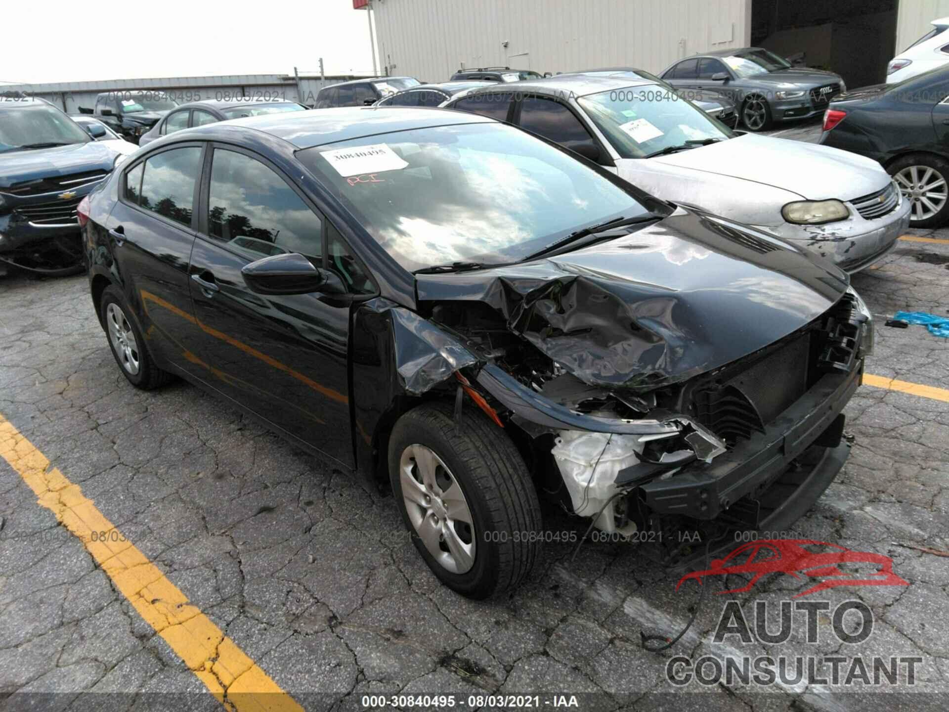 KIA FORTE 2017 - 3KPFK4A75HE074993