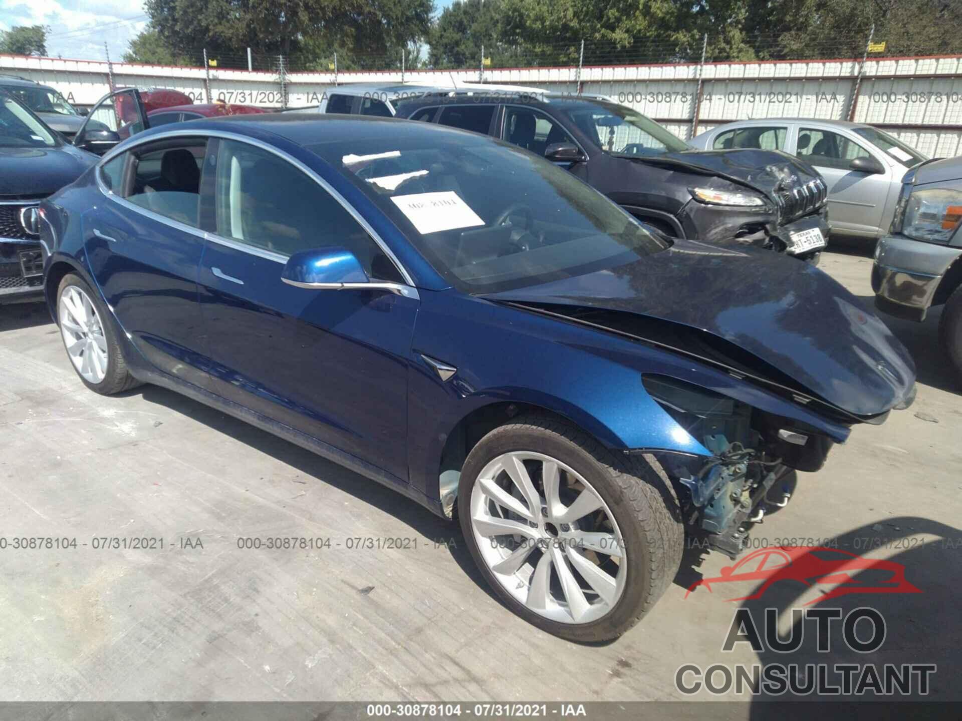 TESLA MODEL 3 2019 - 5YJ3E1EA4KF301171