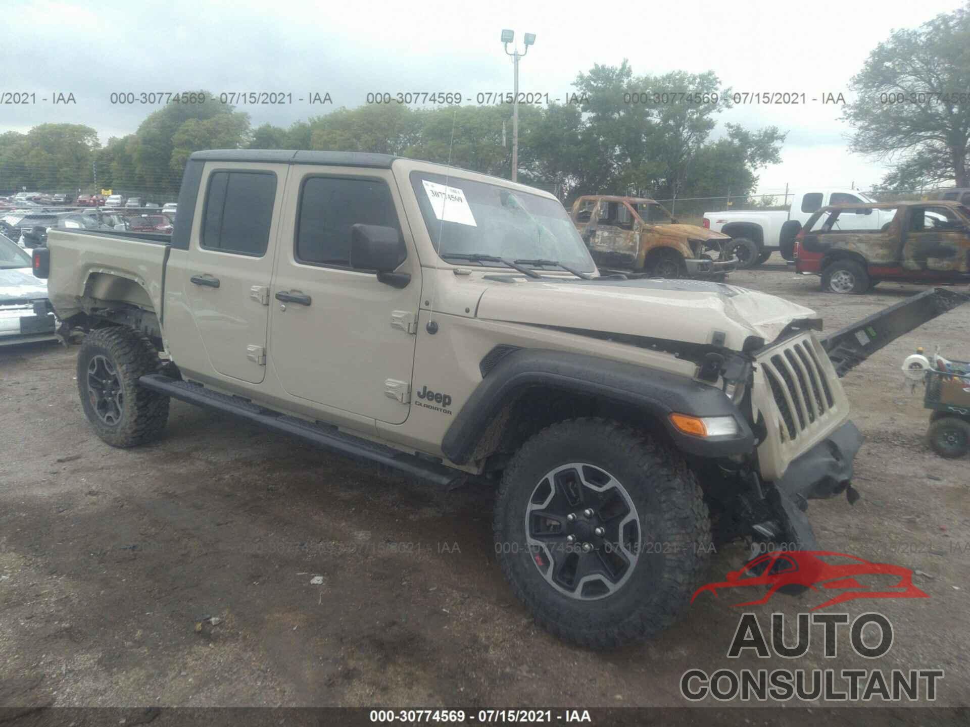 JEEP GLADIATOR 2020 - 1C6HJTAG8LL164717