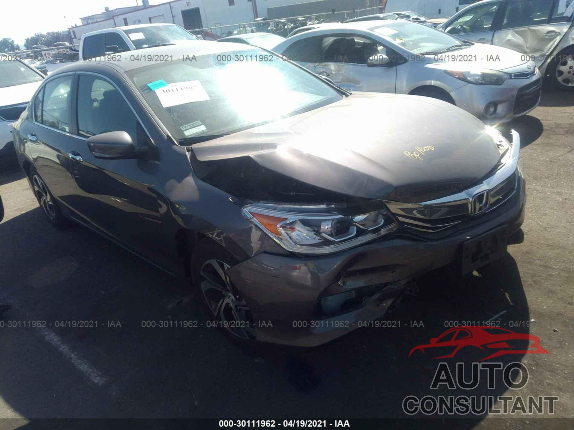HONDA ACCORD SEDAN 2017 - 1HGCR2F30HA266786