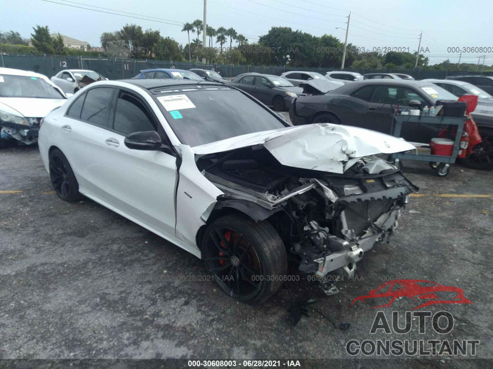 MERCEDES-BENZ C-CLASS 2016 - 55SWF6EB4GU144148
