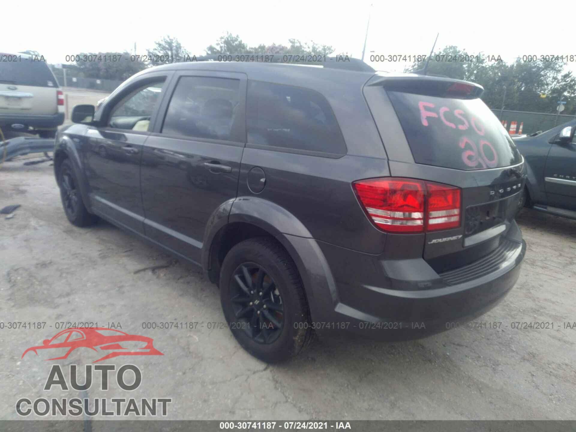 DODGE JOURNEY 2020 - 3C4PDCAB3LT250912