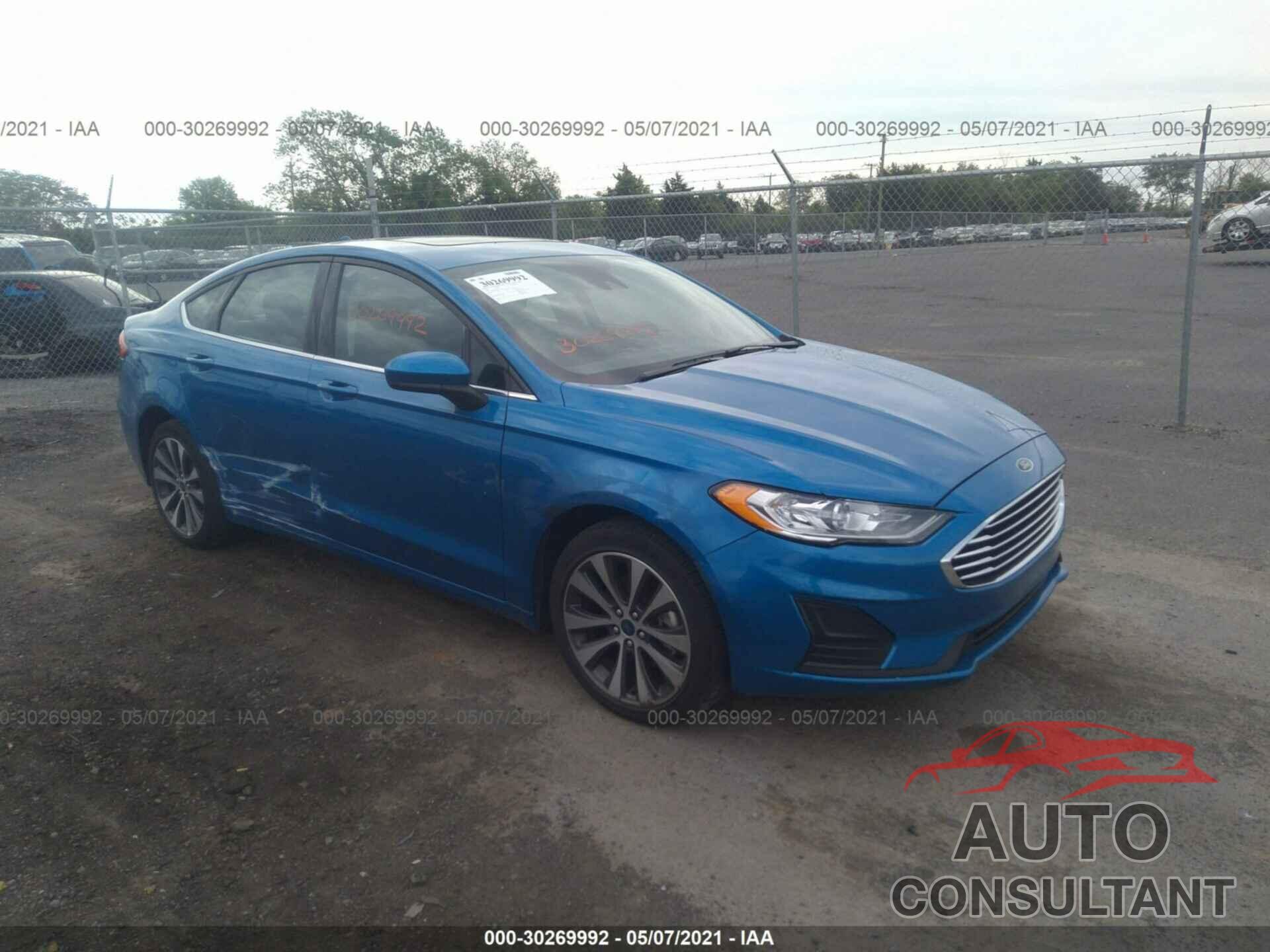 FORD FUSION 2020 - 3FA6P0T9XLR173101
