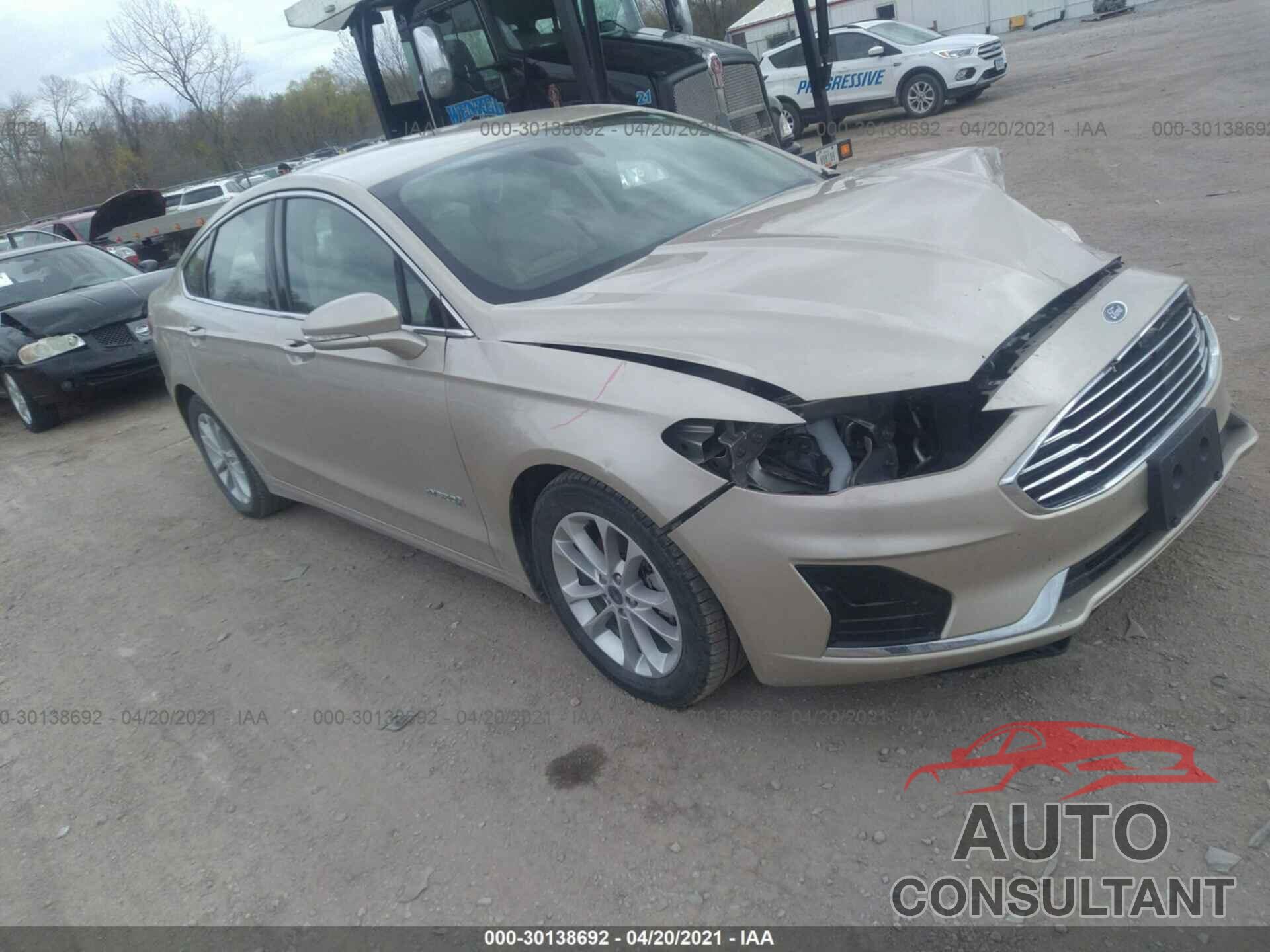 FORD FUSION HYBRID 2019 - 3FA6P0MU3KR272862