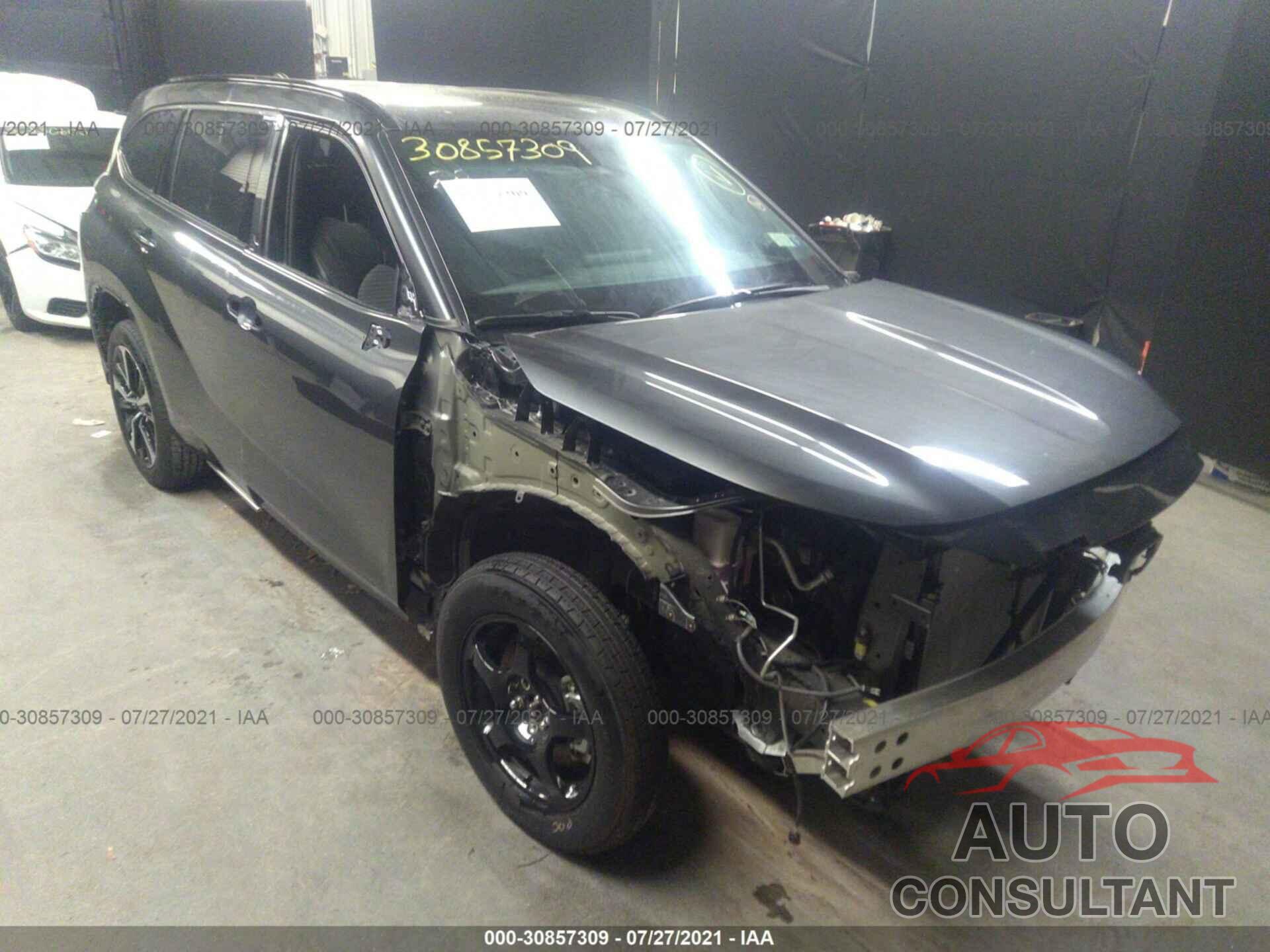 TOYOTA HIGHLANDER 2021 - 5TDLZRBH5MS074740