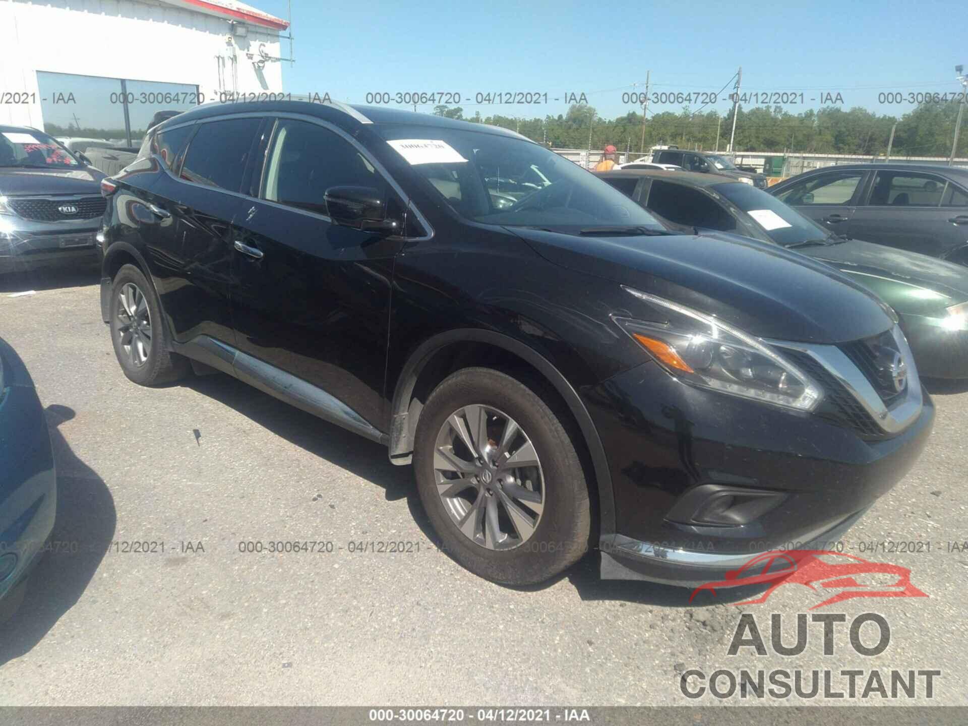 NISSAN MURANO 2018 - 5N1AZ2MH2JN153257