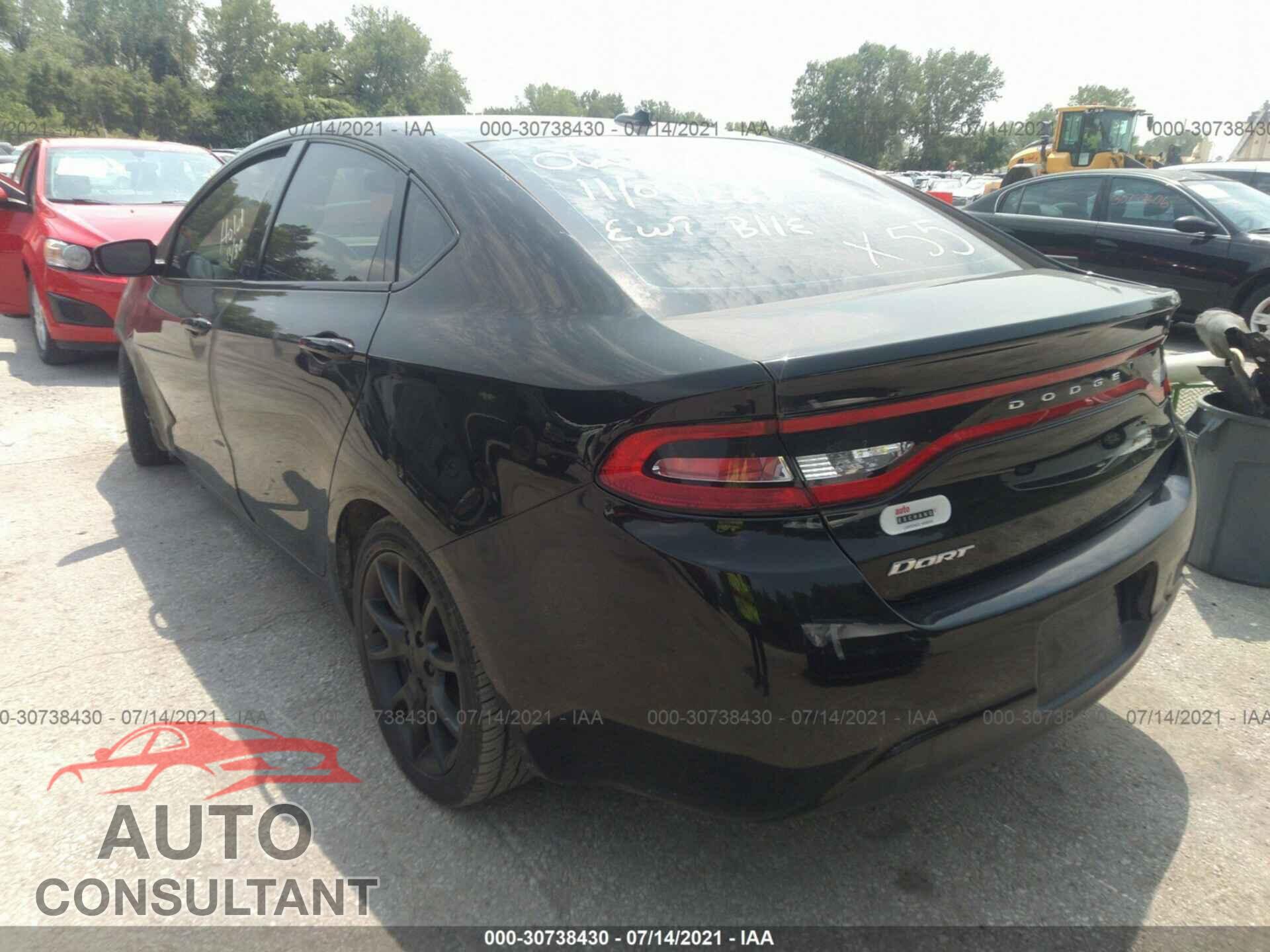 DODGE DART 2016 - 1C3CDFAA2GD504245