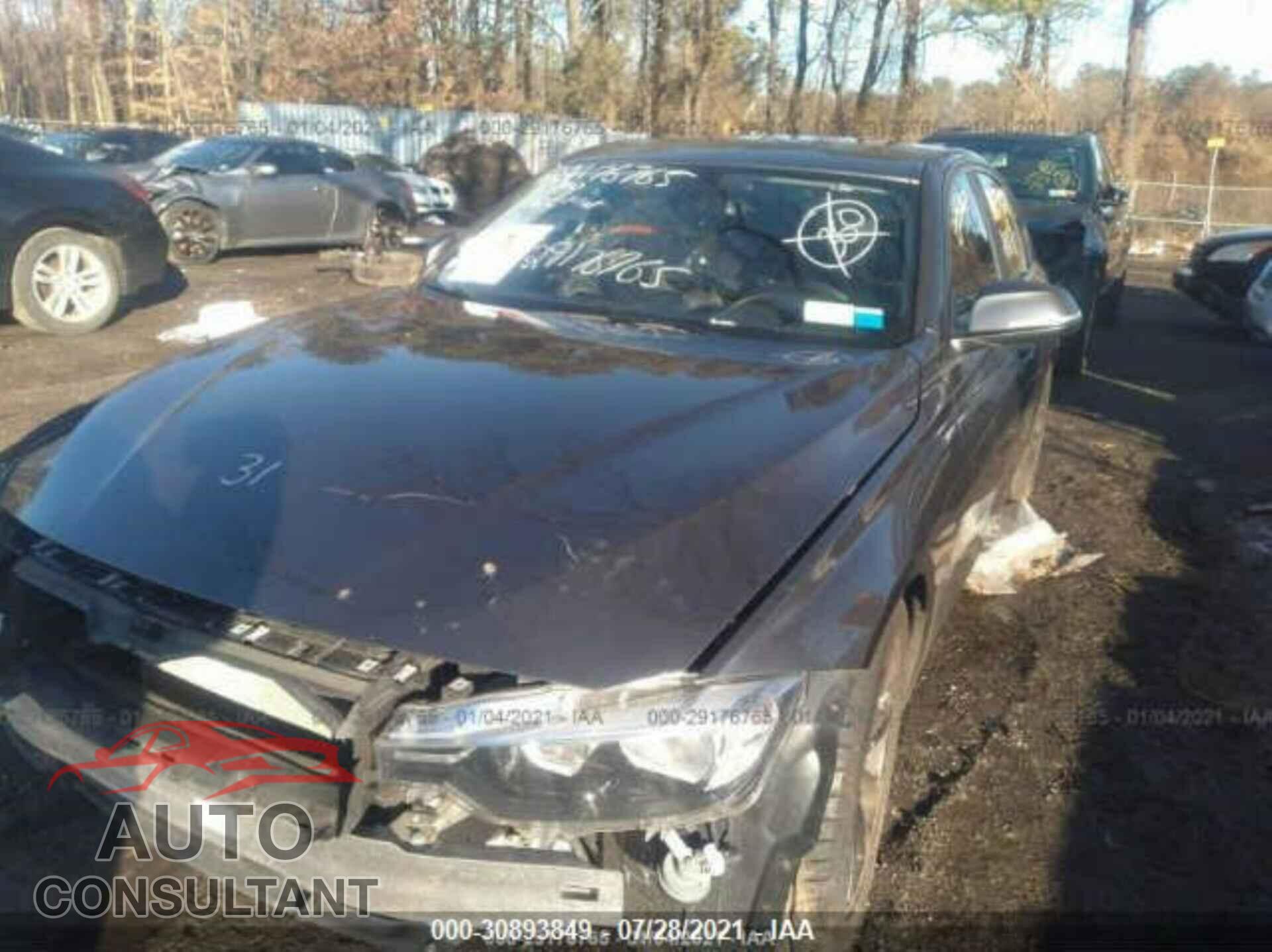 BMW 3 SERIES 2016 - WBA8E5G50GNU19835