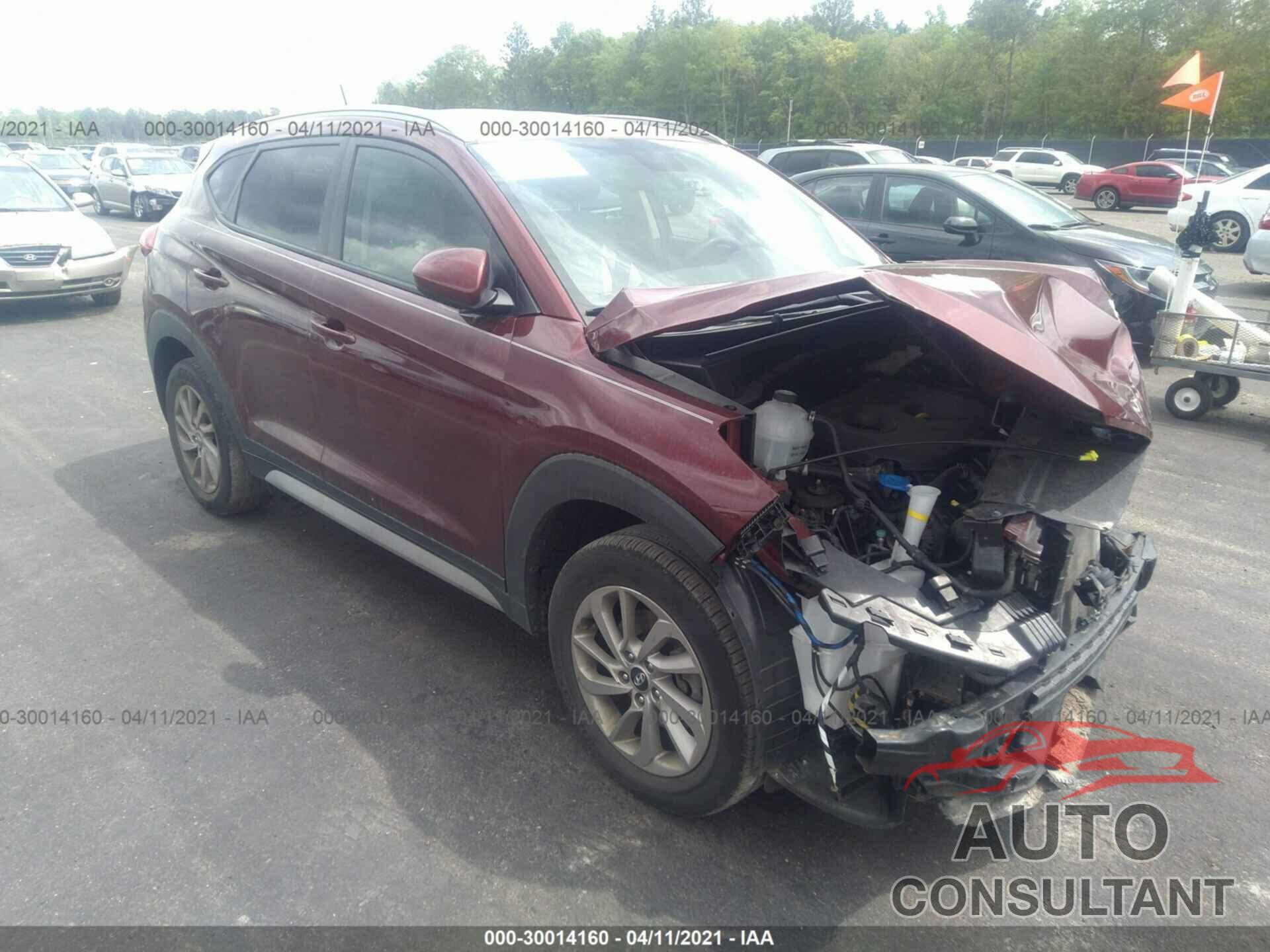 HYUNDAI TUCSON 2017 - KM8J3CA42HU478872