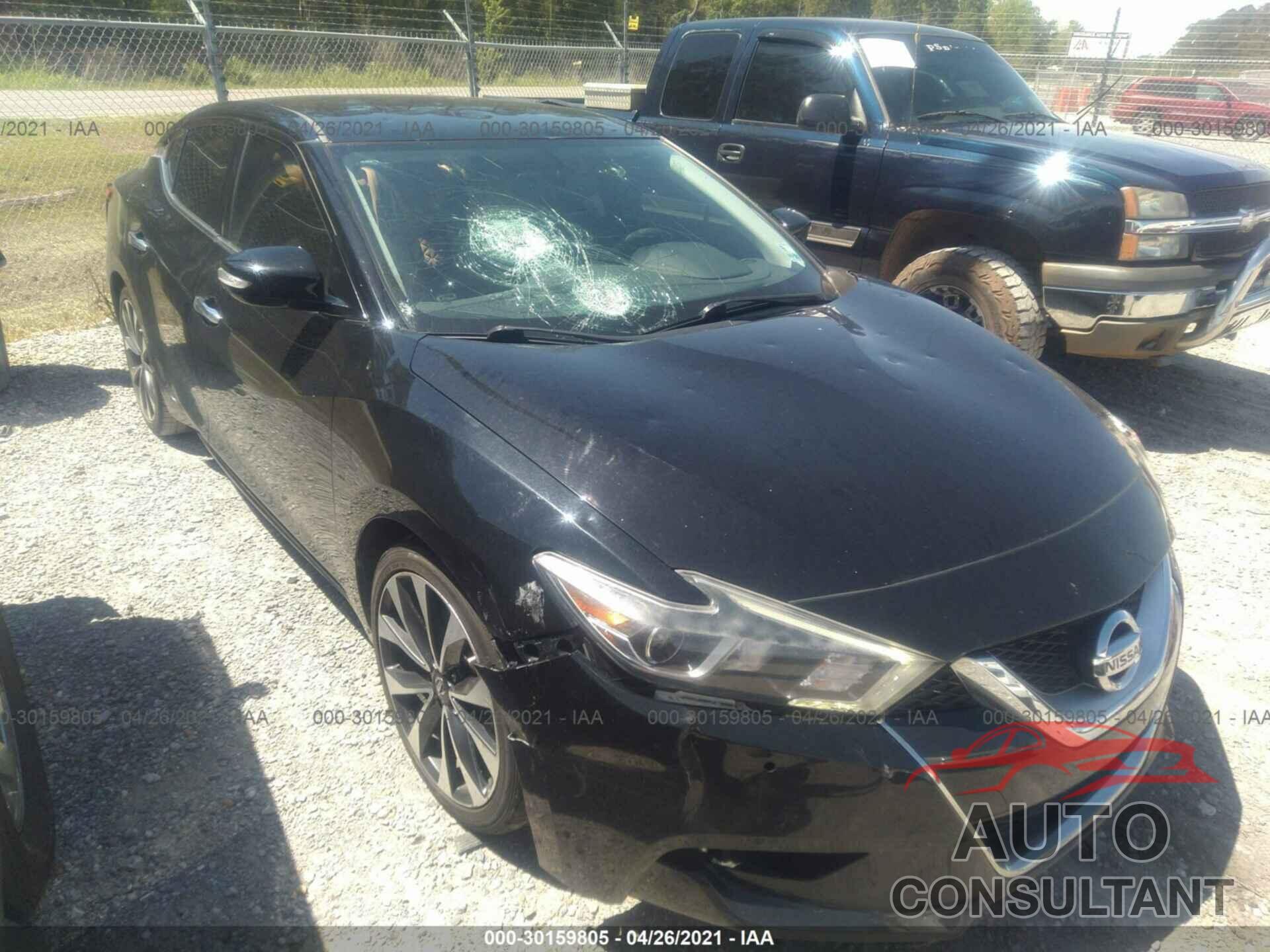 NISSAN MAXIMA 2016 - 1N4AA6AP2GC410829