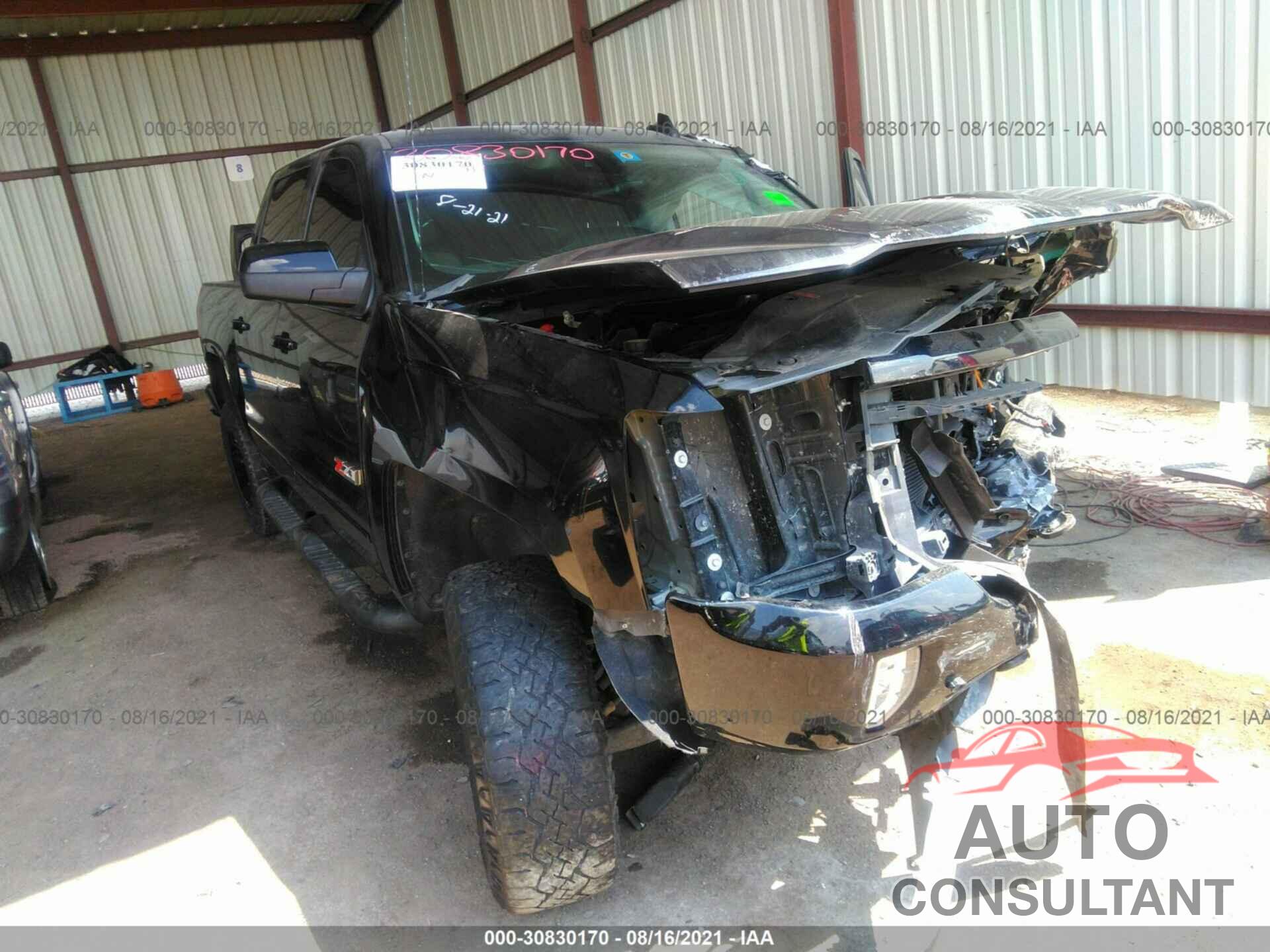 CHEVROLET SILVERADO 1500 2017 - 3GCUKSEC9HG343164
