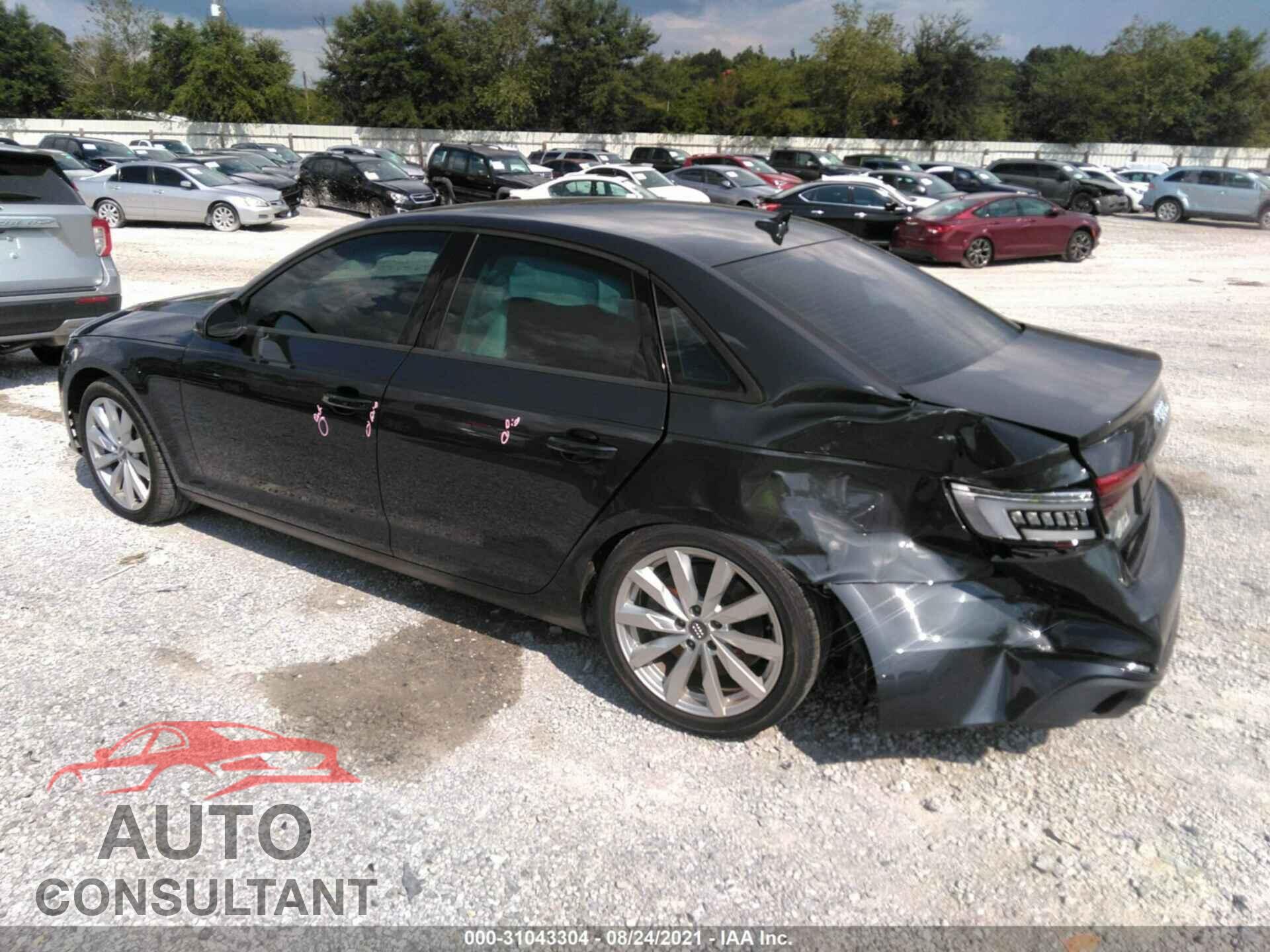 AUDI A4 2017 - WAUANAF4XHN032858