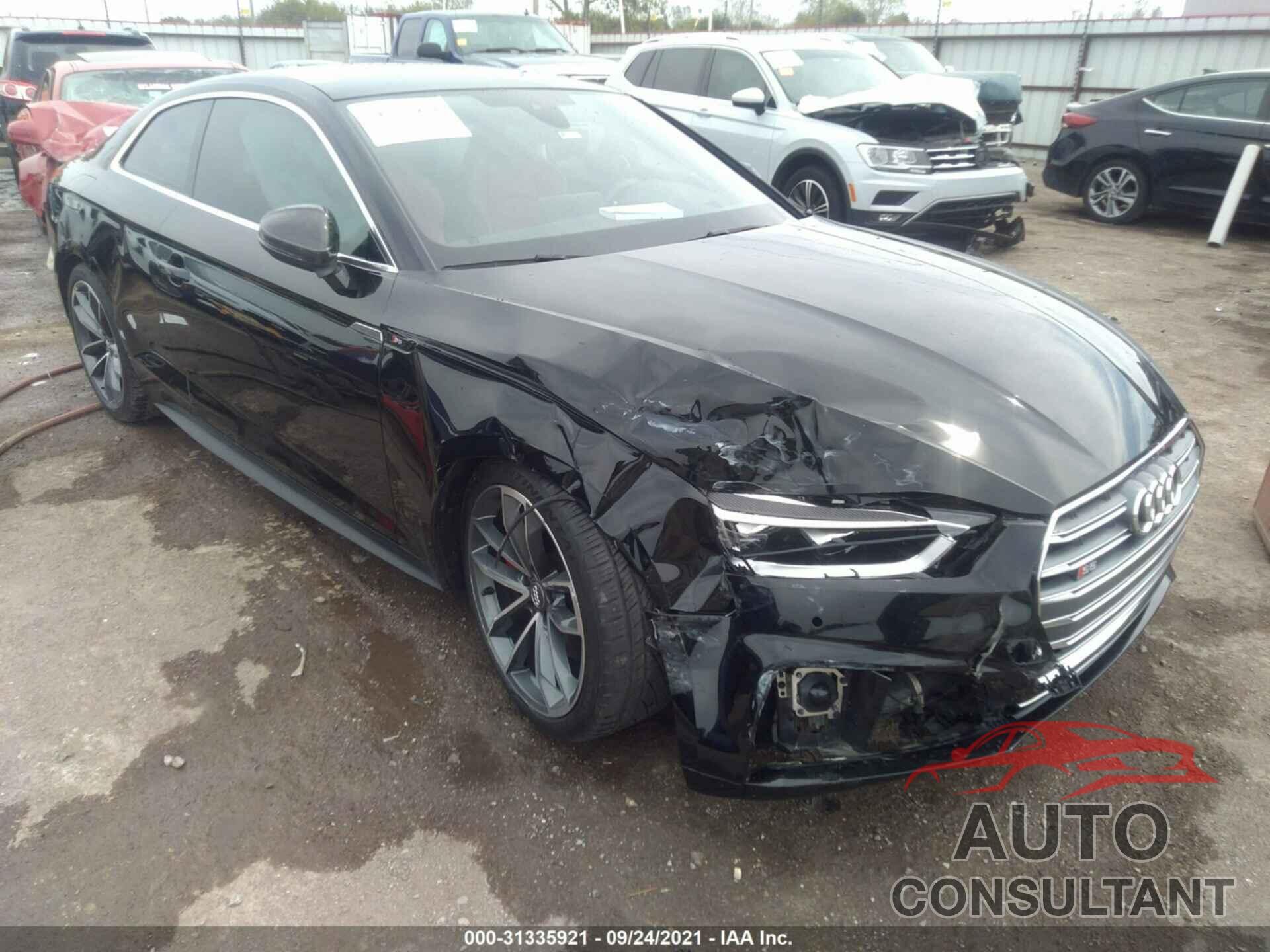 AUDI S5 COUPE 2018 - WAUR4AF5XJA035898