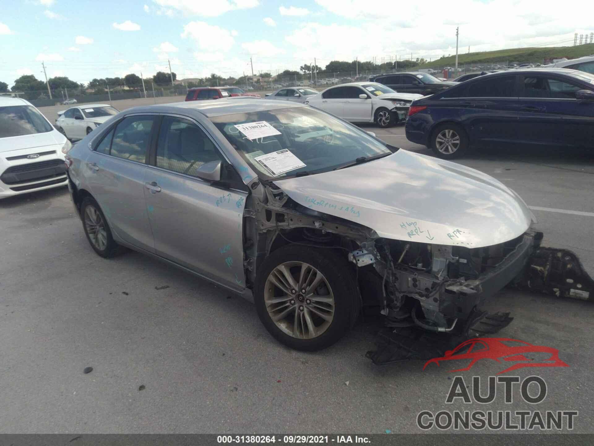 TOYOTA CAMRY 2016 - 4T1BF1FK0GU580158