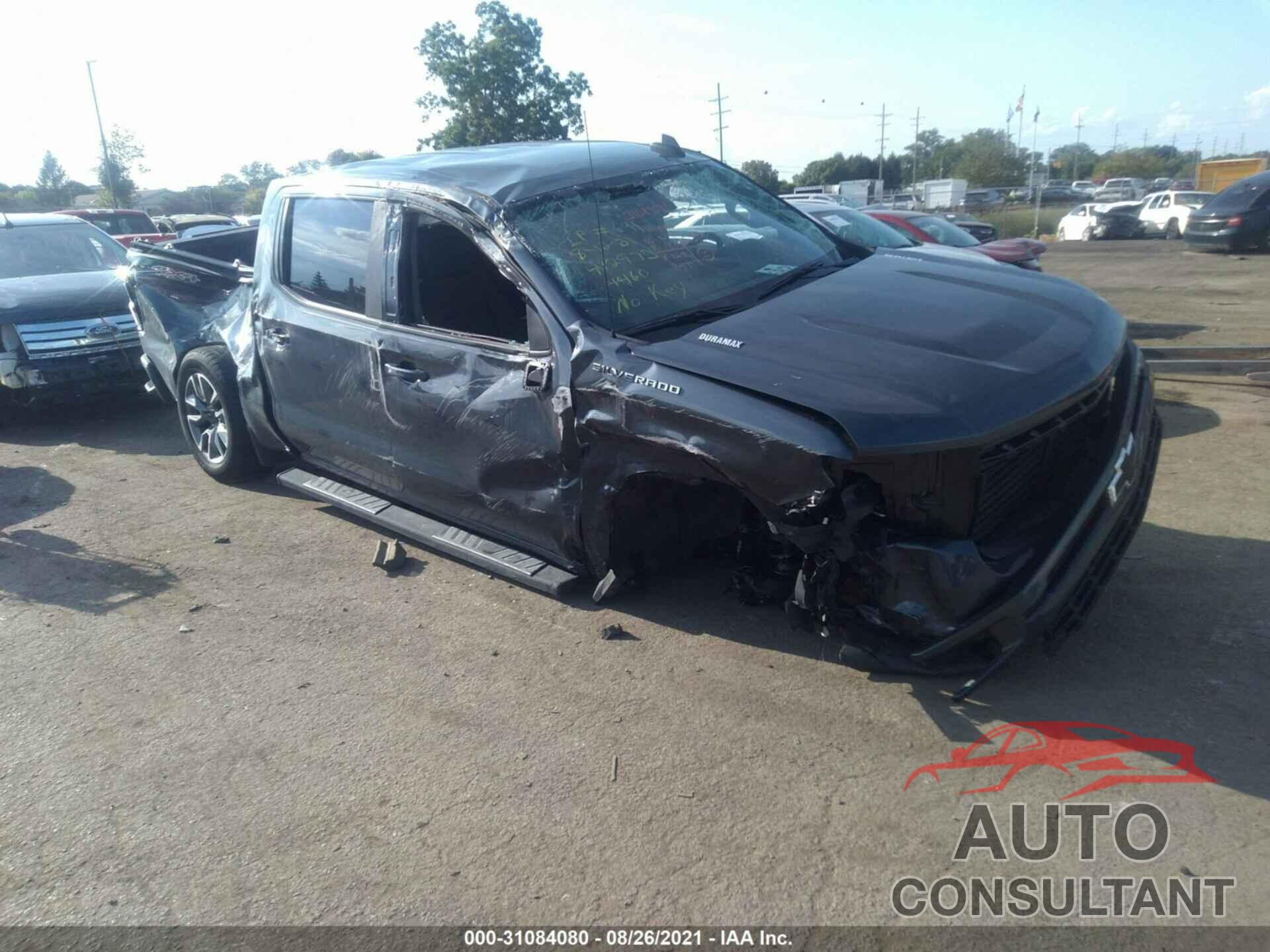 CHEVROLET SILVERADO 1500 2021 - 1GCUYEET9MZ264460