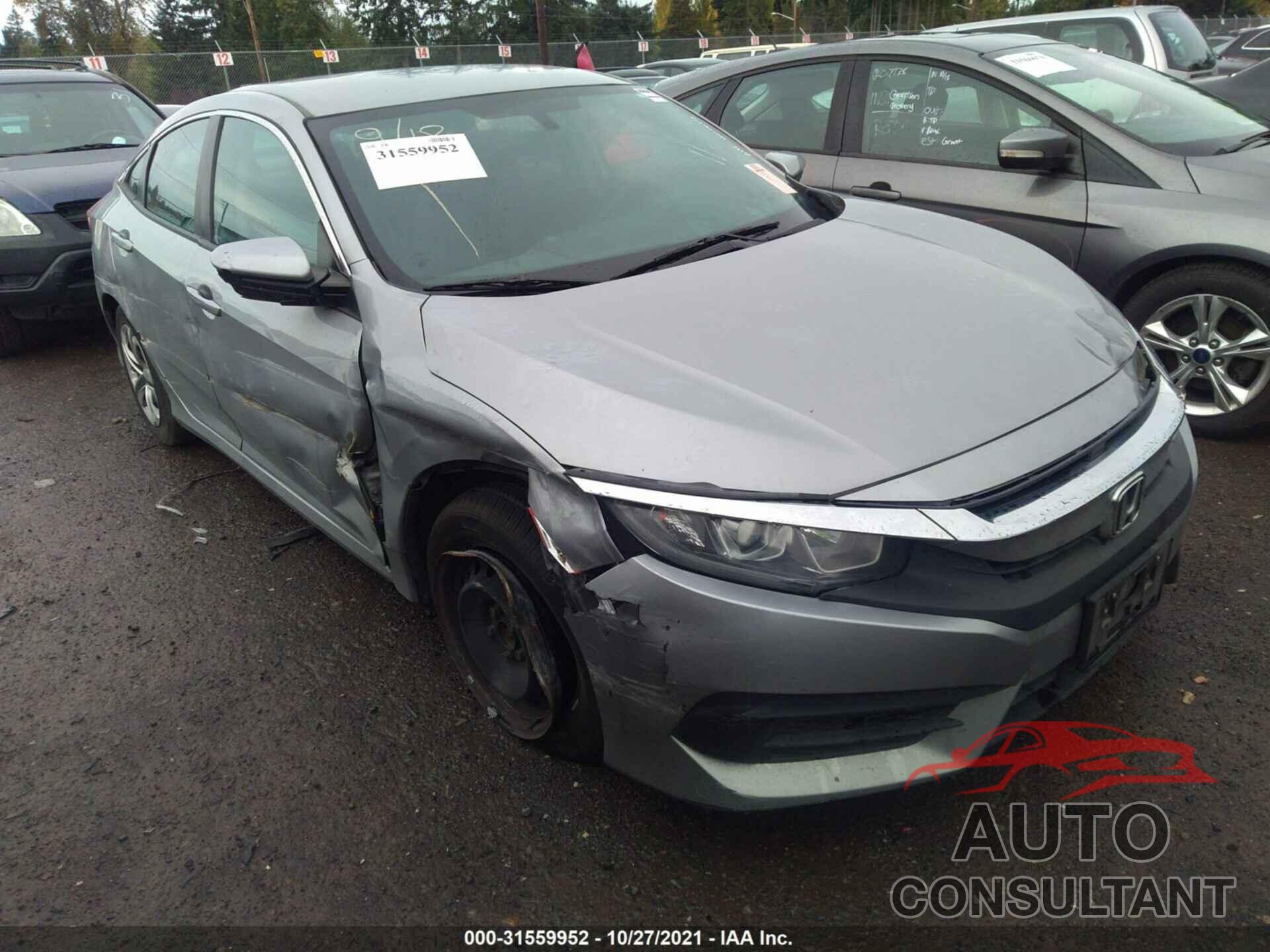 HONDA CIVIC SEDAN 2016 - 2HGFC2F53GH546217