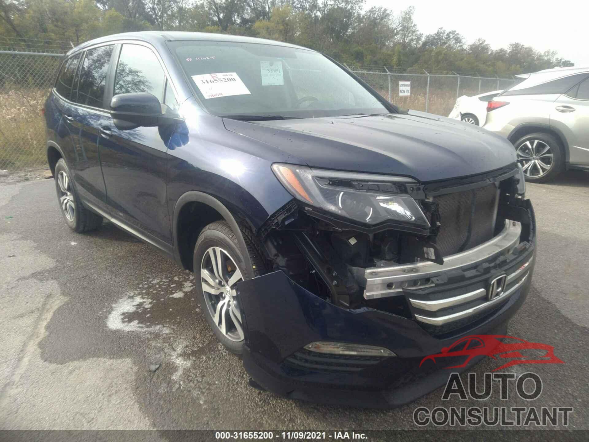HONDA PILOT 2018 - 5FNYF5H5XJB021004