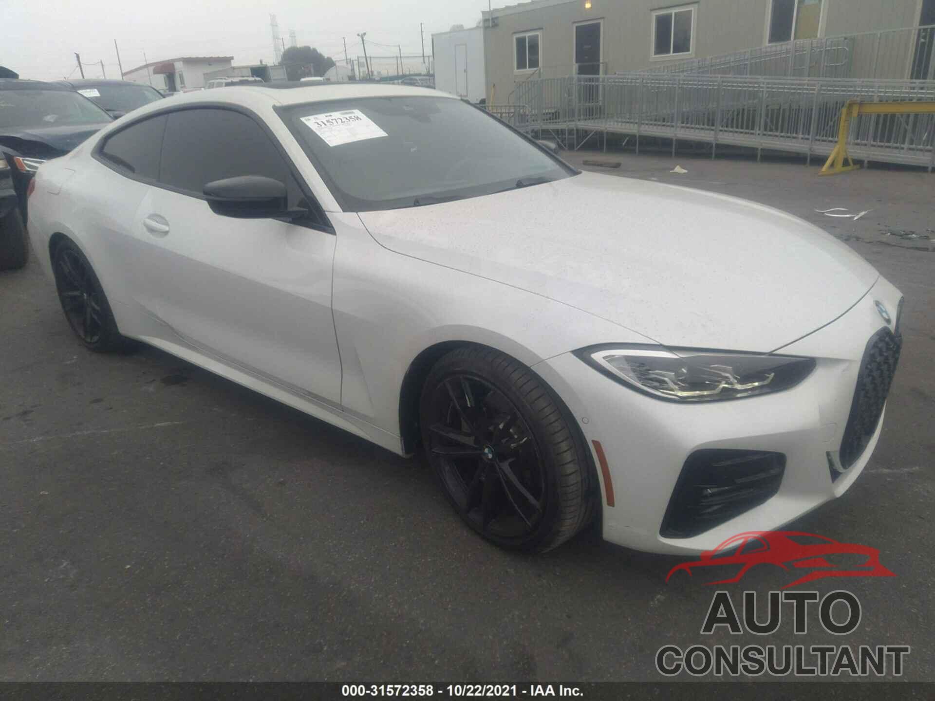 BMW 4 SERIES 2021 - WBA53AP06MCF91321